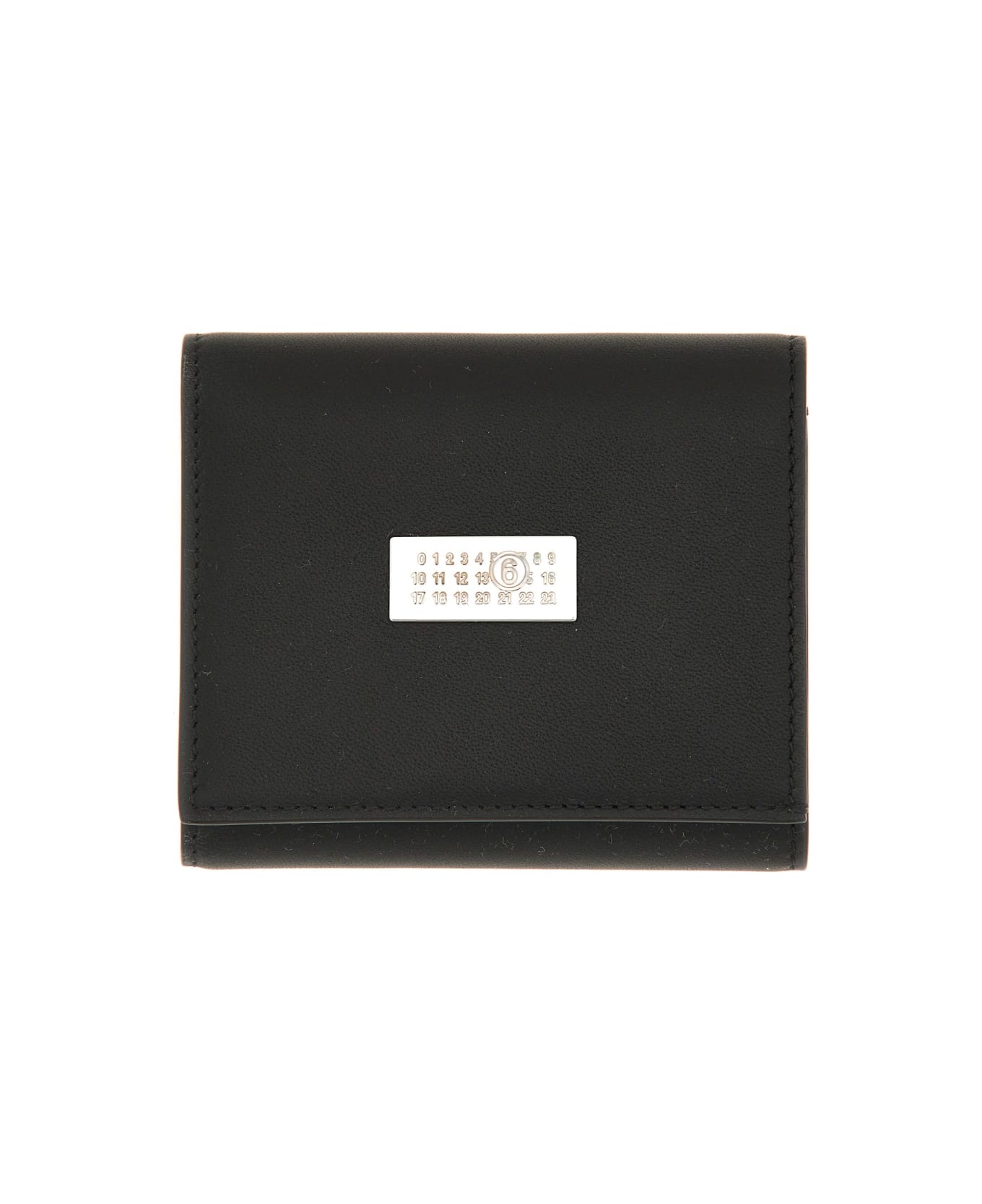 MM6 Maison Margiela Numeric Logo Wallet - Black