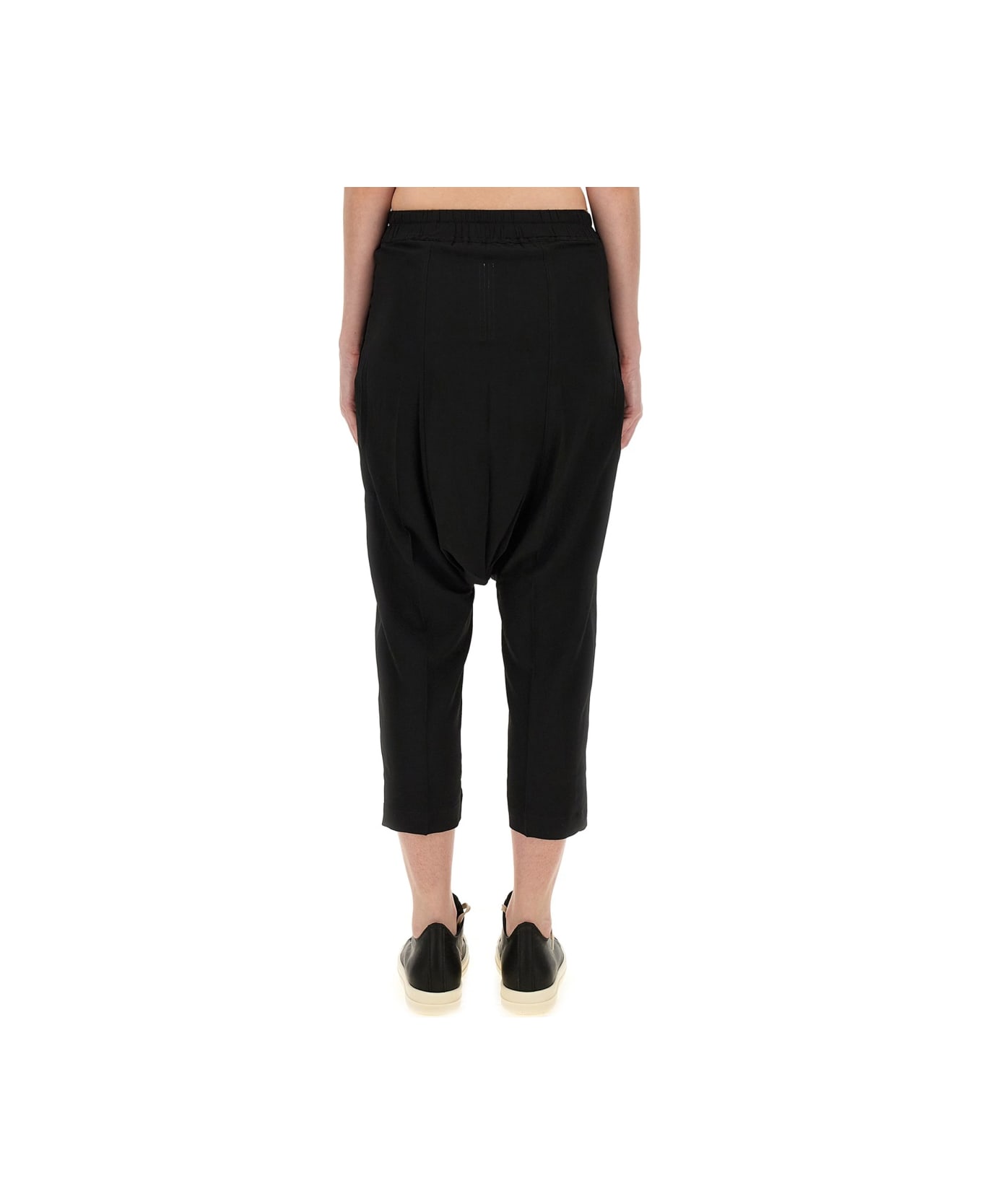 Rick Owens Cropped Pants - Black