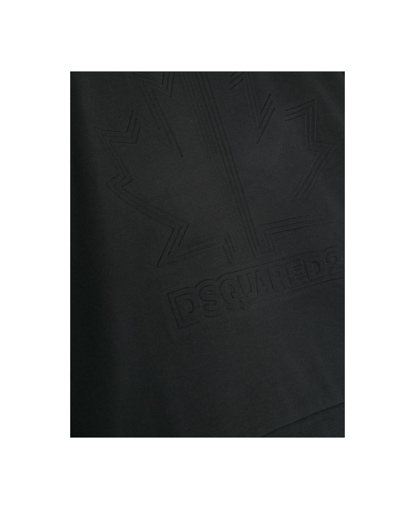 Dsquared2 Slouchy Fit Crewneck Sweatshirt - BLACK