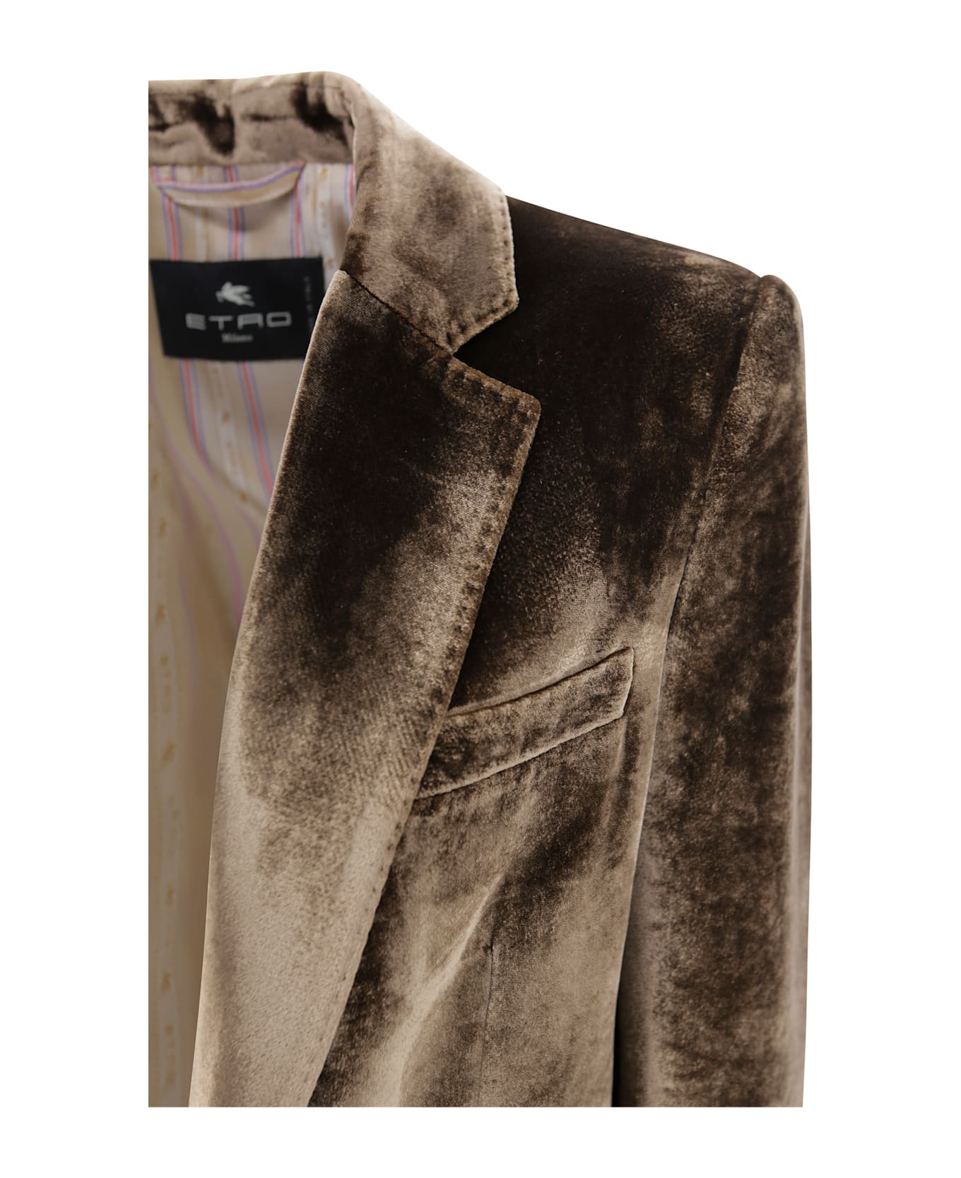 Etro Velvet Jacket - Brown