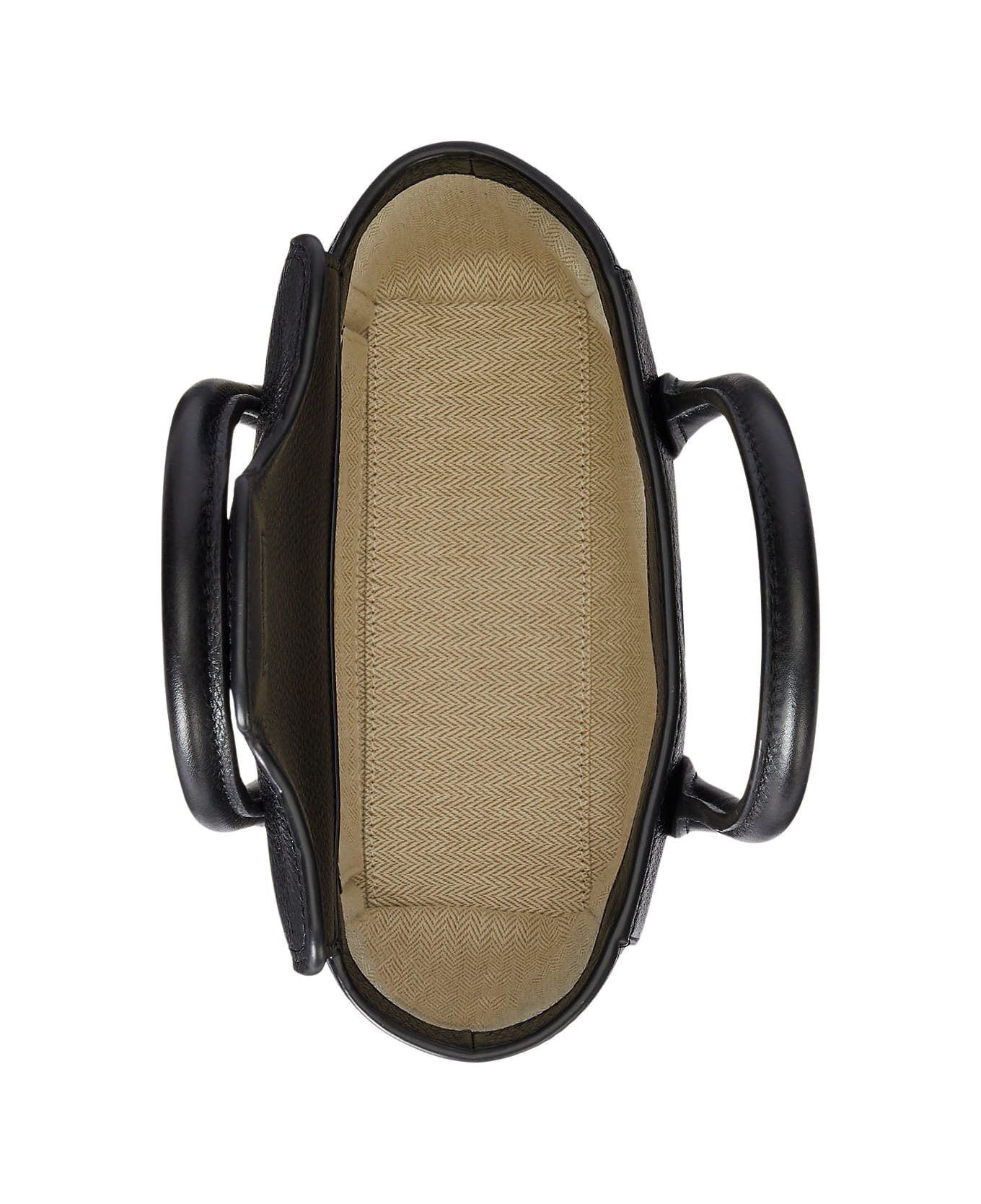 Ralph Lauren Tnnr Sm Schl Satchel Small - Black