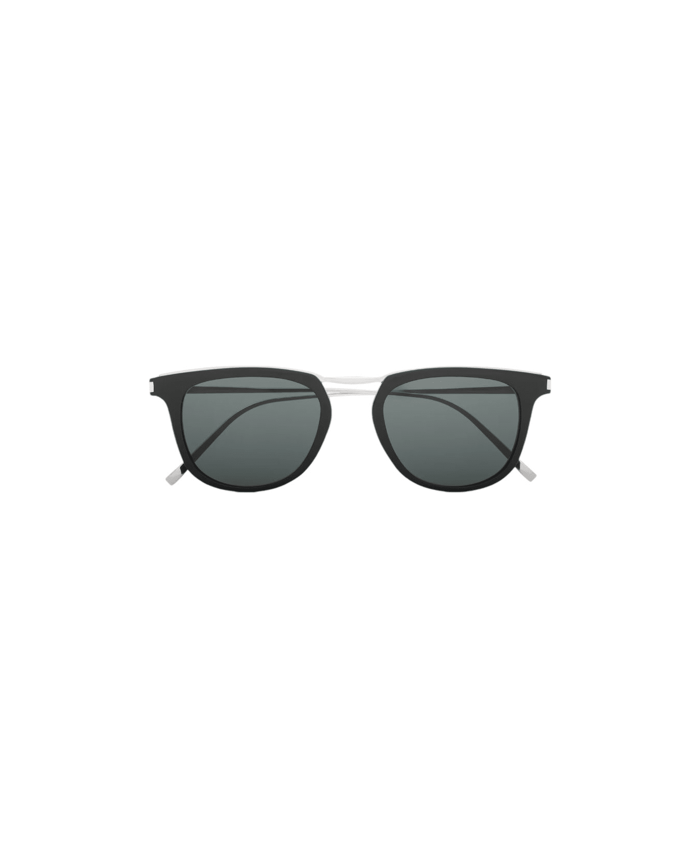 Saint Laurent Eyewear Sl 753 - Silver 6 Black Sunglasses