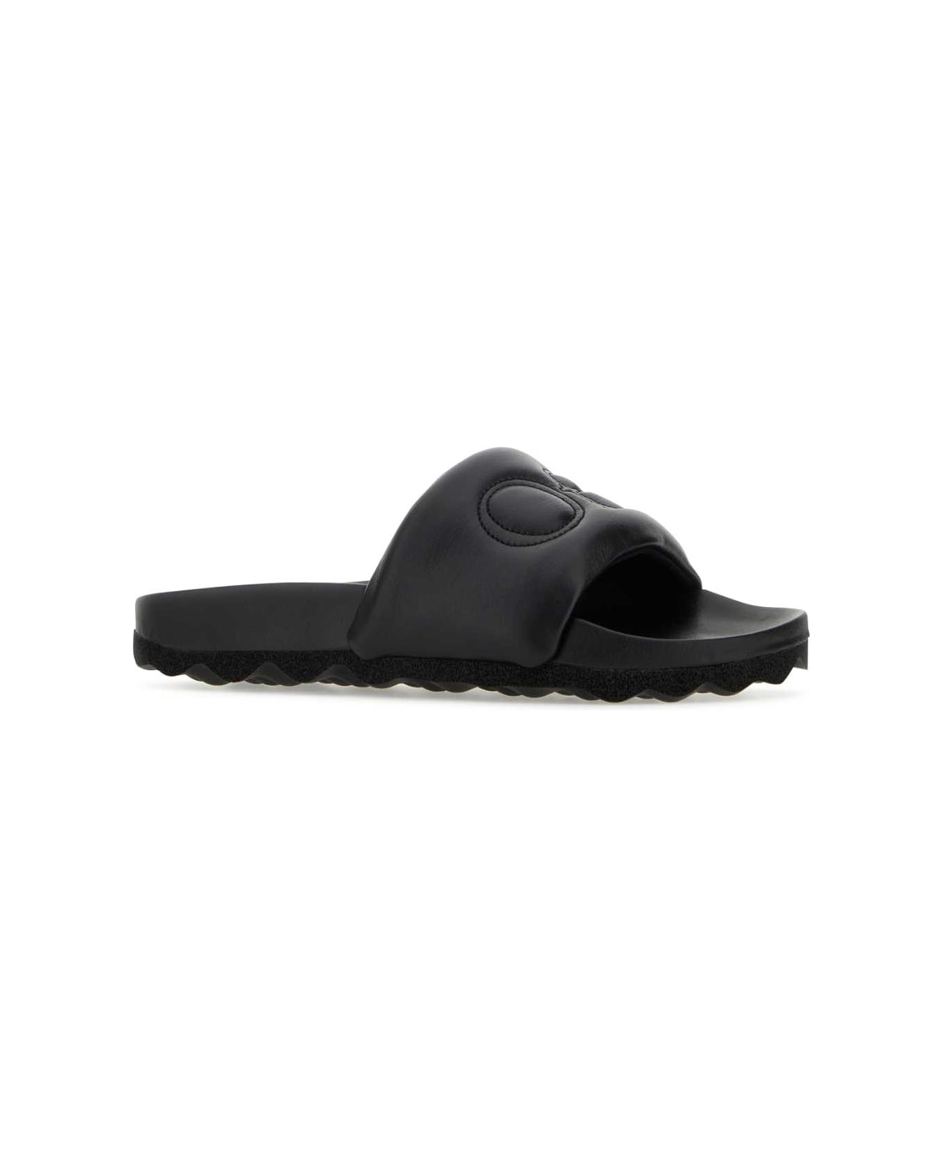 Off-White Bookish Slippers - Black