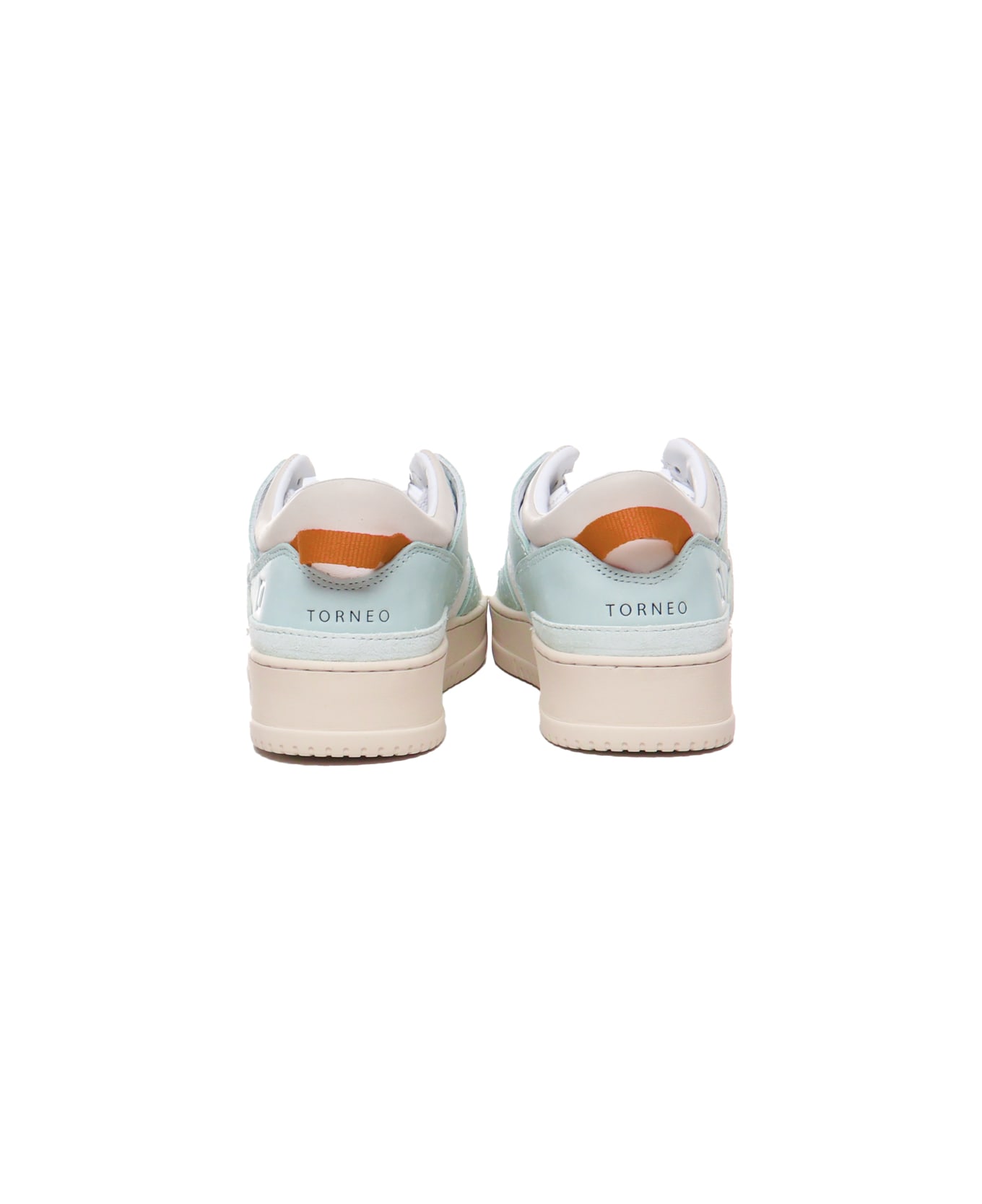 D.A.T.E. Sneakers Torneo - WHITE-LIght blue