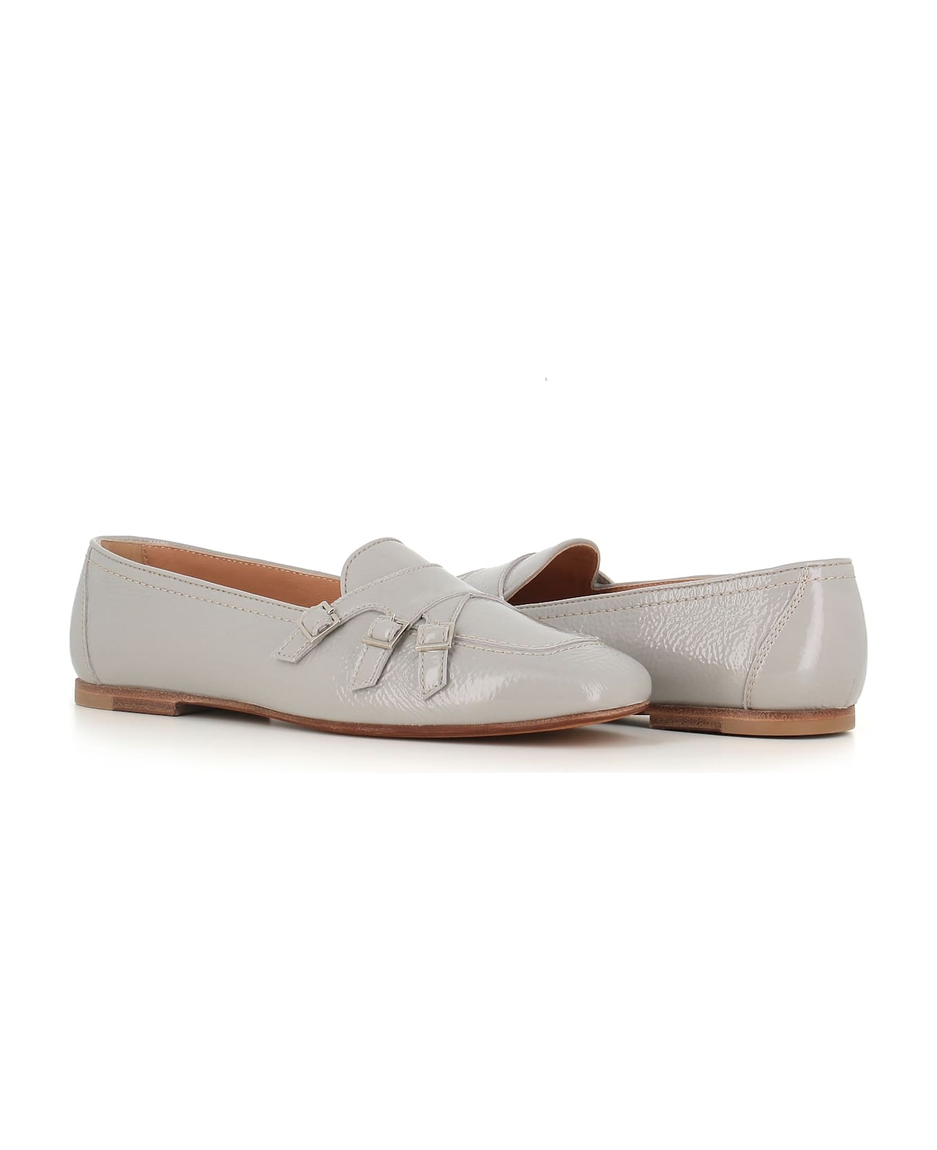 Henderson Baracco Loafer Lipstick.v.2 - Light grey