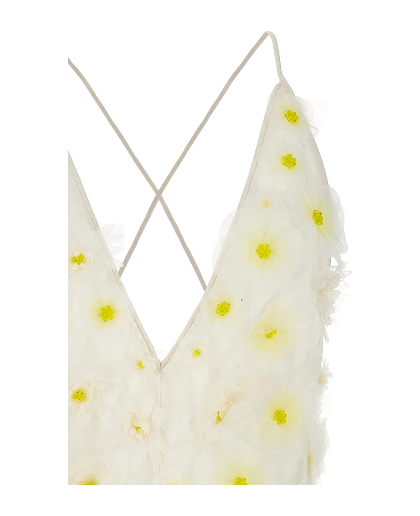 Zimmermann 'matchmaker Daisy' Mini Dress - White ワンピース＆ドレス