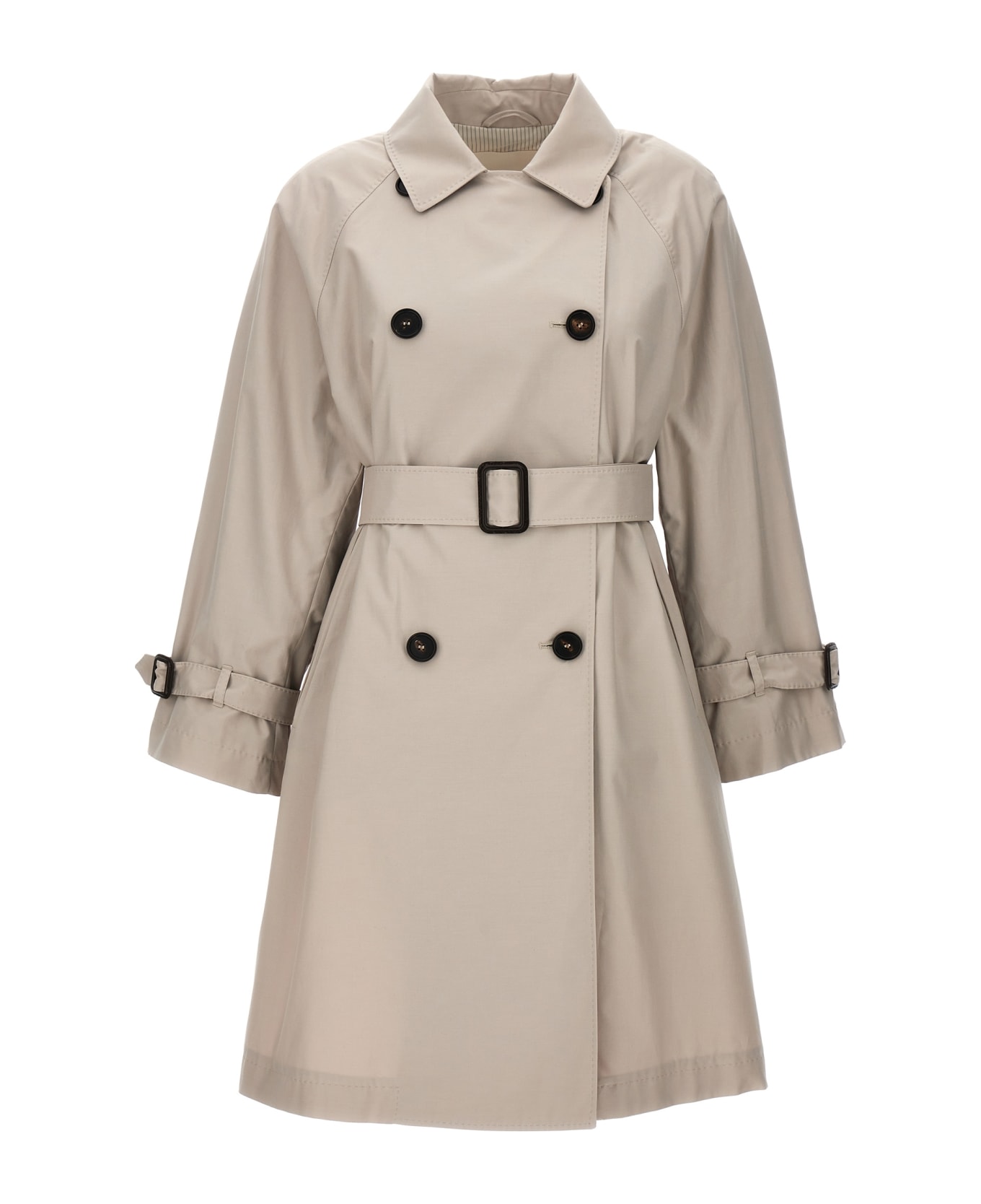Max Mara The Cube 'titrench' Trench Coat - Beige