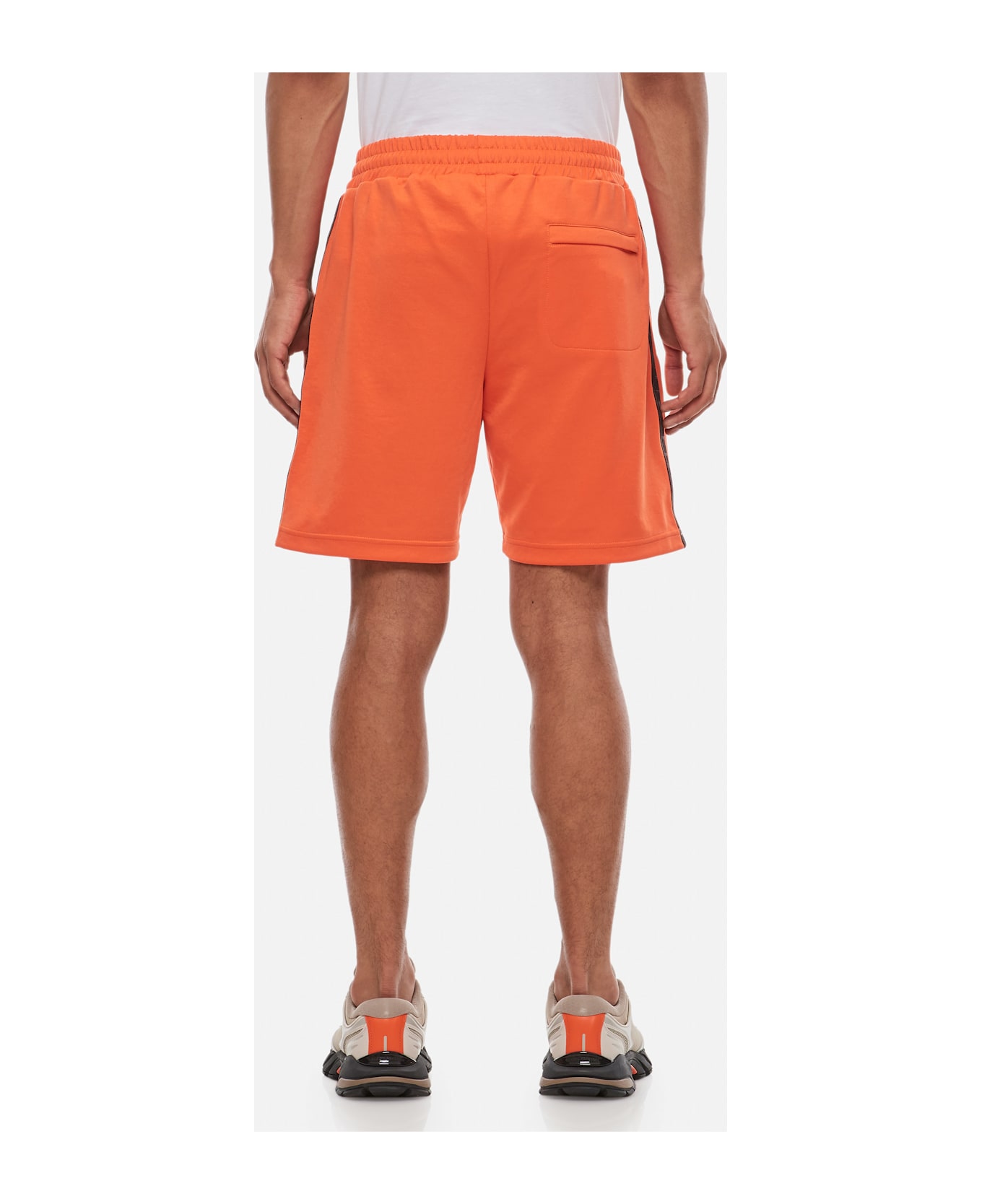 HERON PRESTON Logoed Trackshorts - Orange