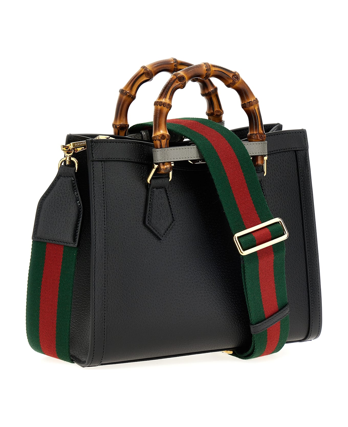 Gucci 'gucci Diana' Shopping Bag - Black