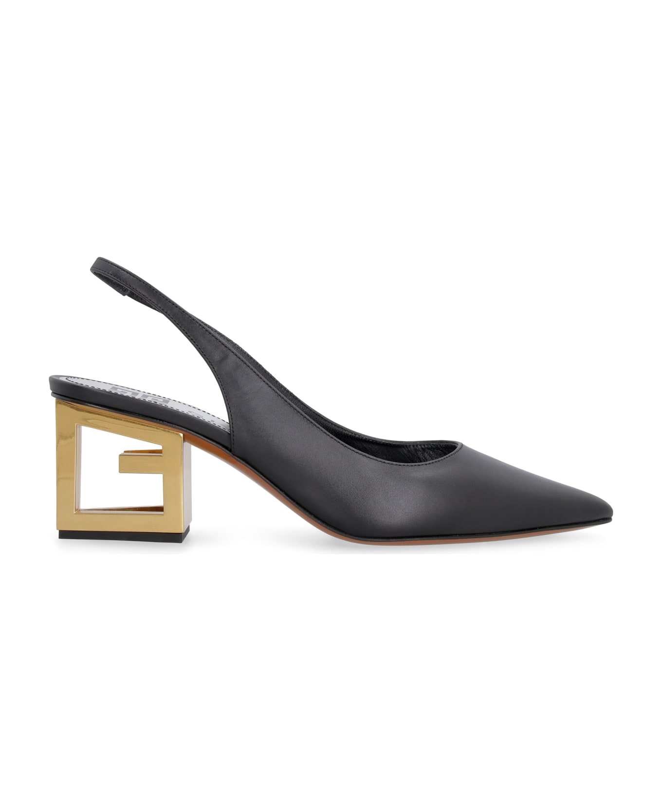 Givenchy Triangle Point Slingback Pumps - black