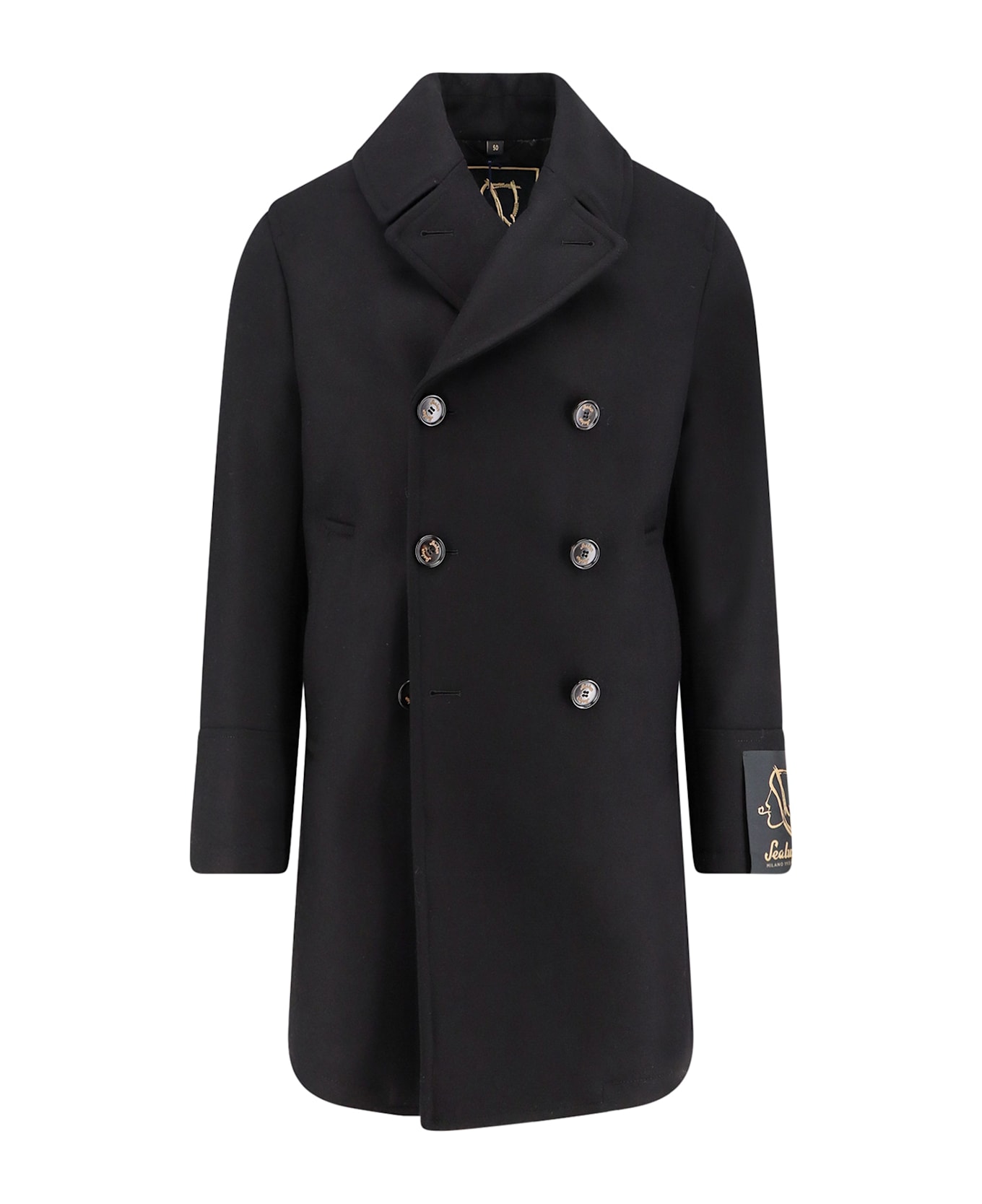 Sealup Virgin Wool Genova Coat - Grey
