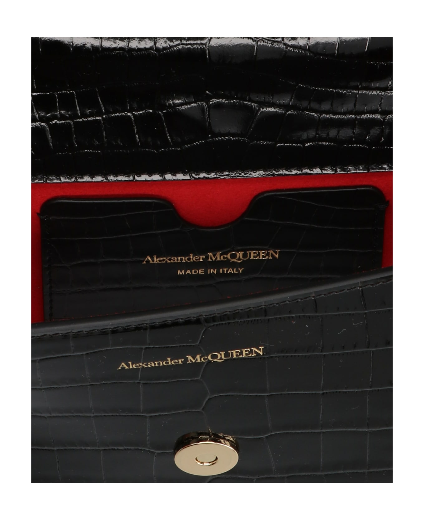 Alexander McQueen 'mini Jewelled' Crossbody Bag - Black  