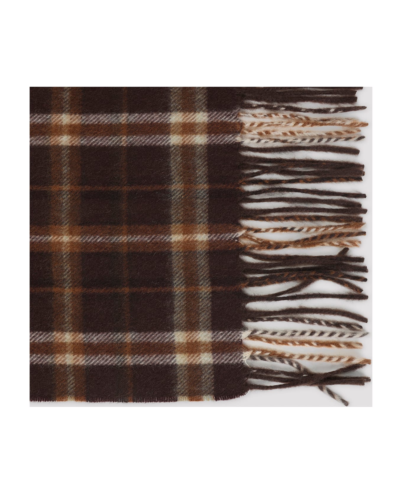Celine 35x190cm Scarf - Cv Brown Camel Vanilla