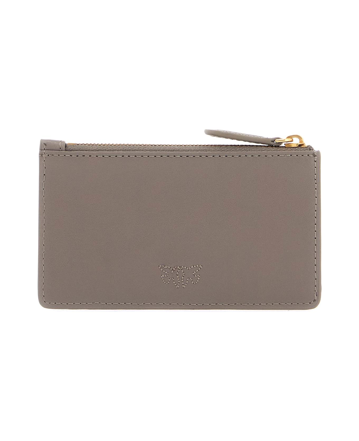 Pinko Love Birds Diamond Card Holder - Leather
