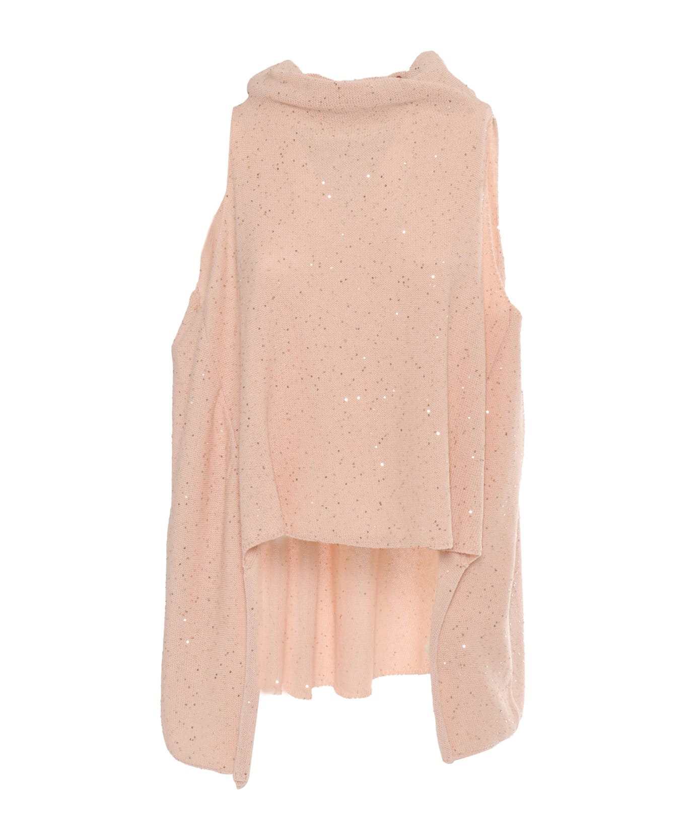 Lorena Antoniazzi Knit Gilet - PINK