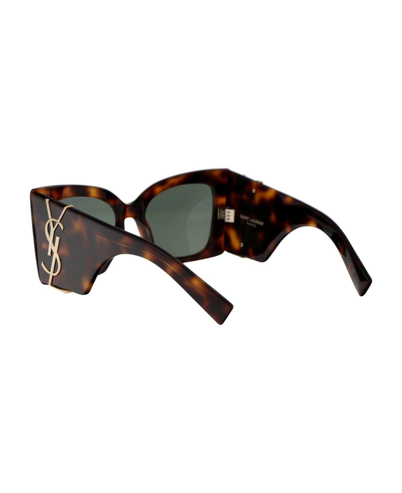 Saint Laurent Eyewear Sl M119 Blaze Sunglasses - 002 HAVANA HAVANA GREEN