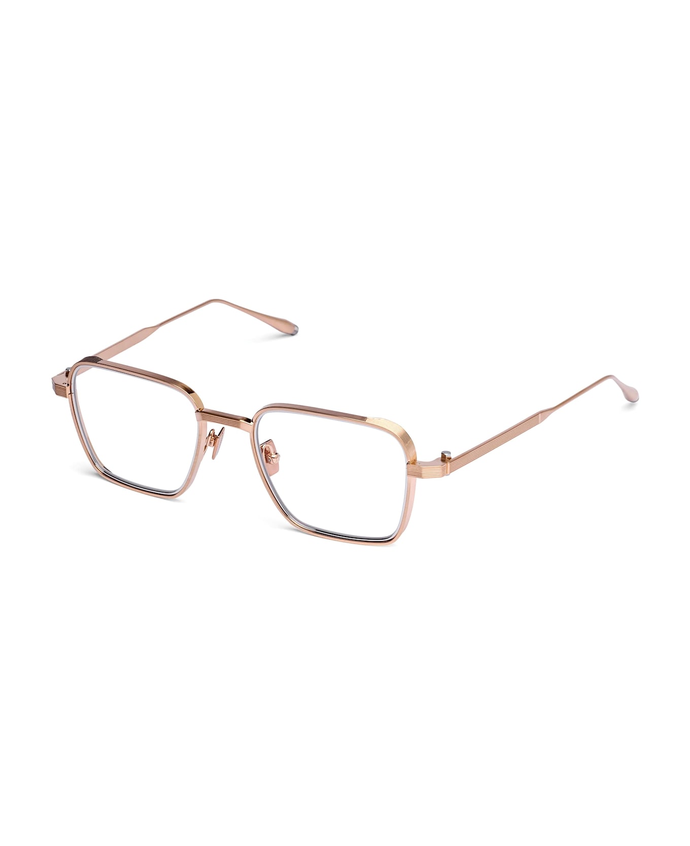Akoni Giano - Brushed 12k Gold / Silver Rx Glasses - gold/silver