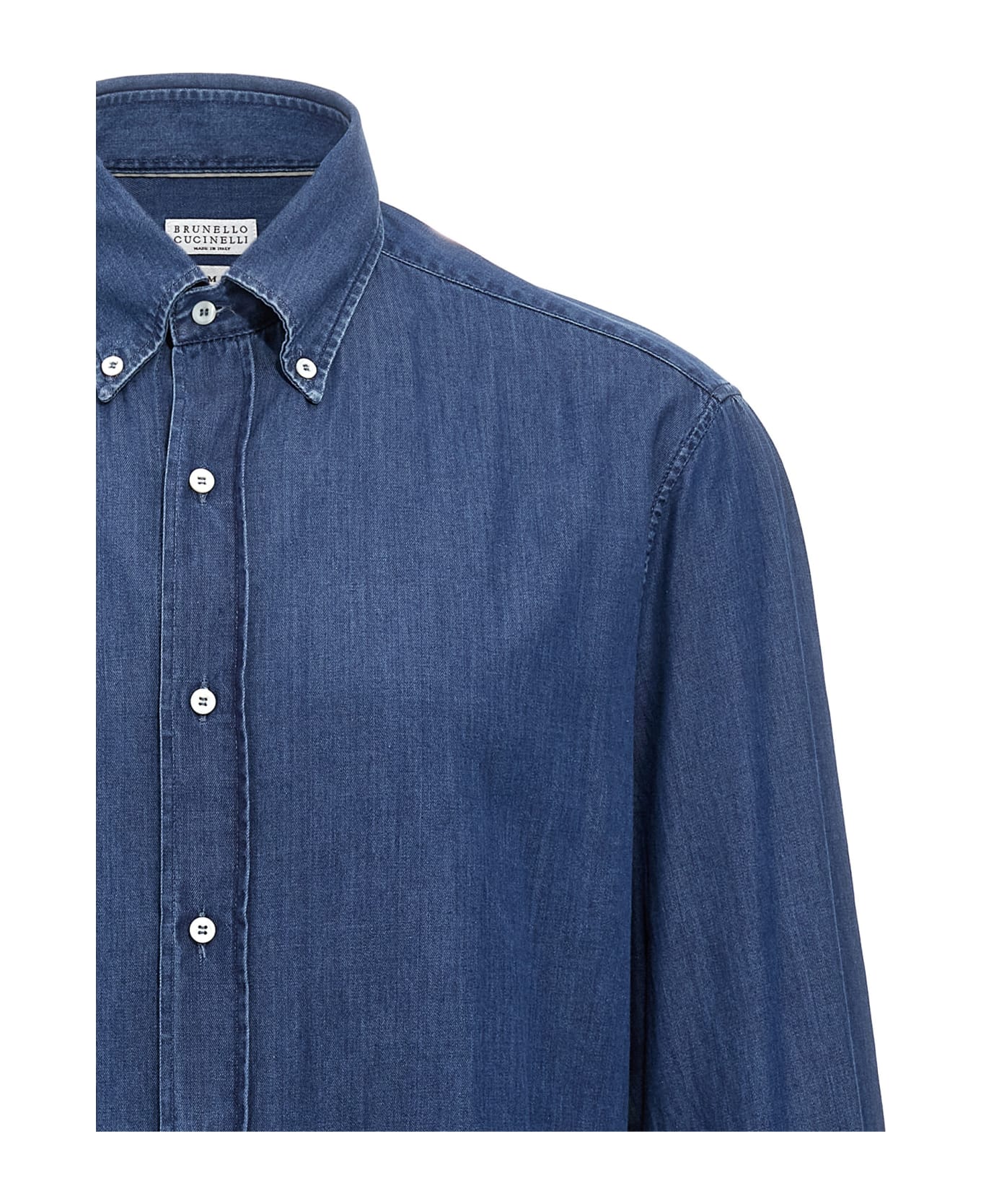 Brunello Cucinelli Chambray Shirt - Blue