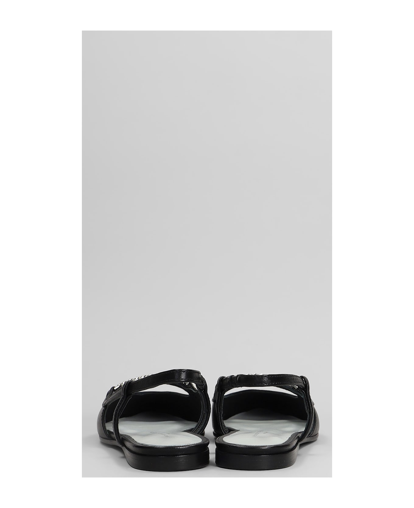 Roberto Festa Floras Ballet Flats In Black Leather - black