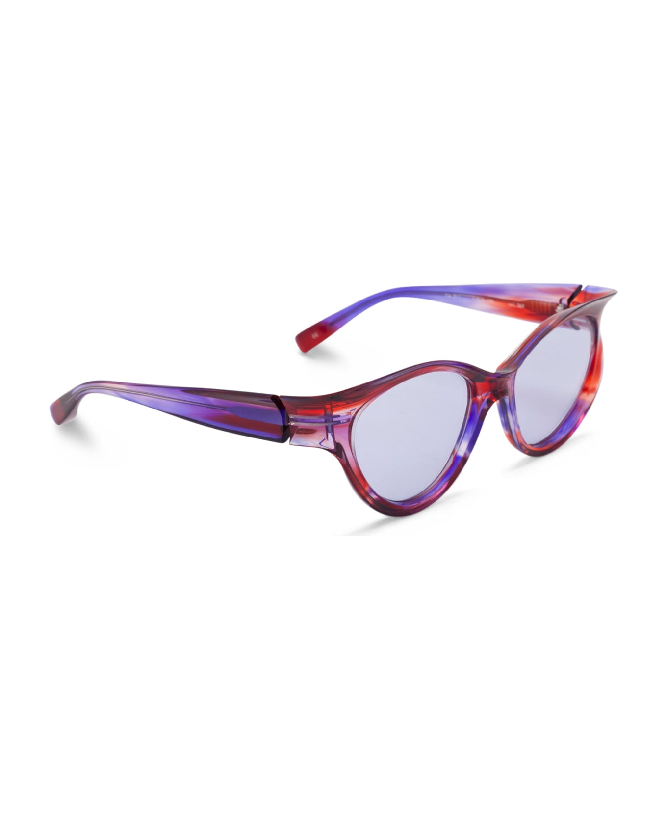 FACTORY900 Fa 311-369 Sunglasses - mottled red/purple サングラス