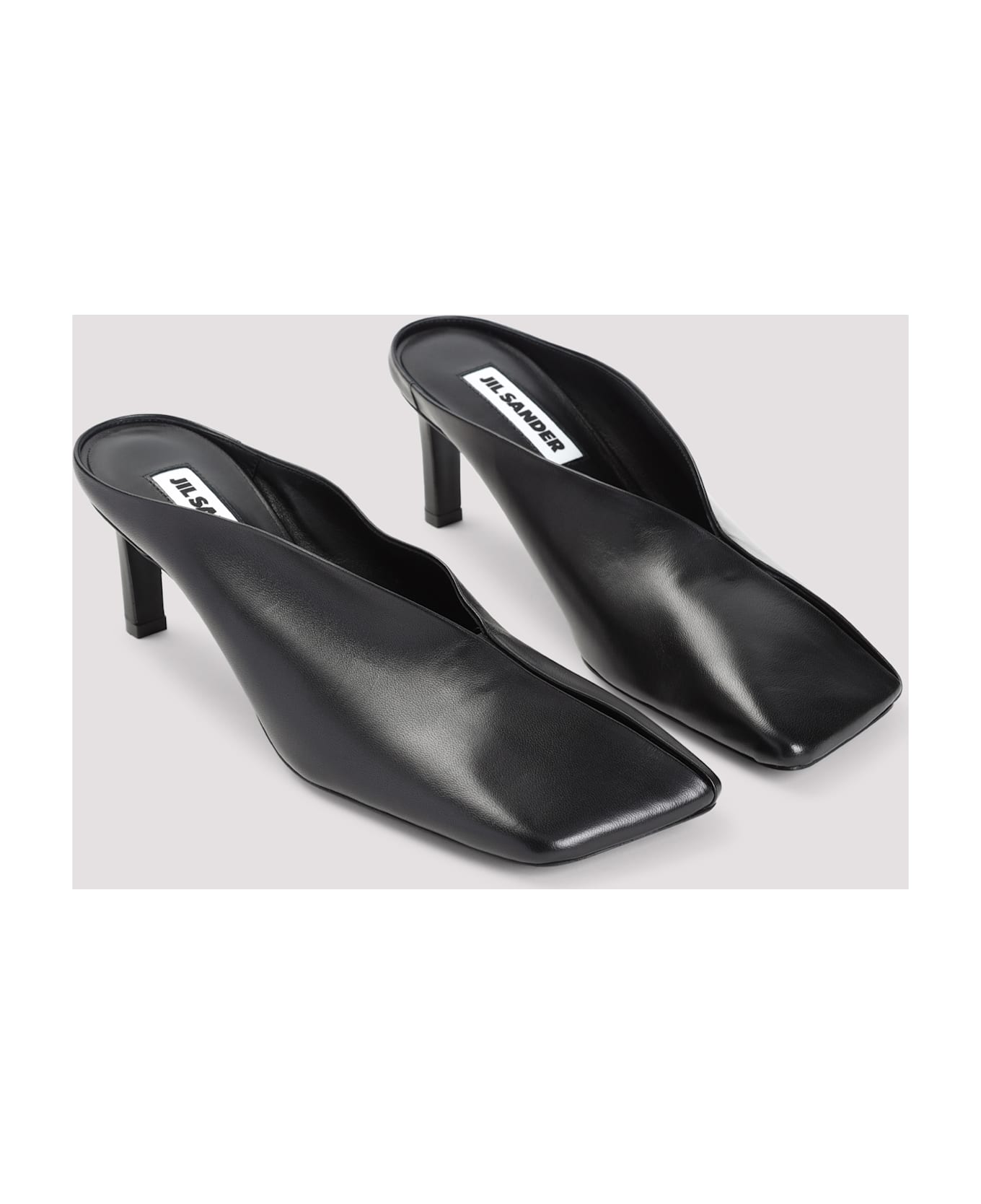 Jil Sander Pump Mules - Black