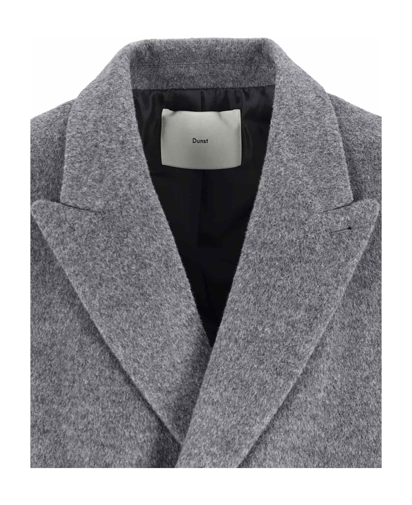 Dunst Single-breasted Coat - Gray