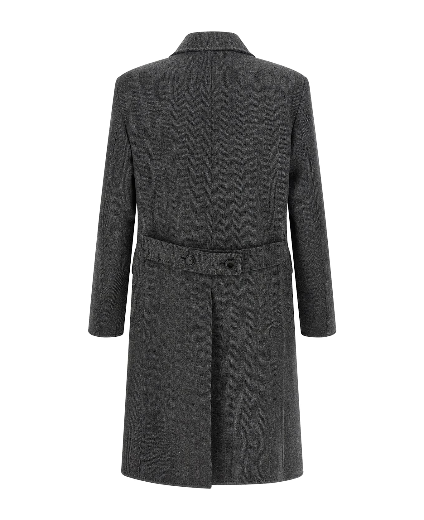 Tom Ford Double-breasted Coat - Gray