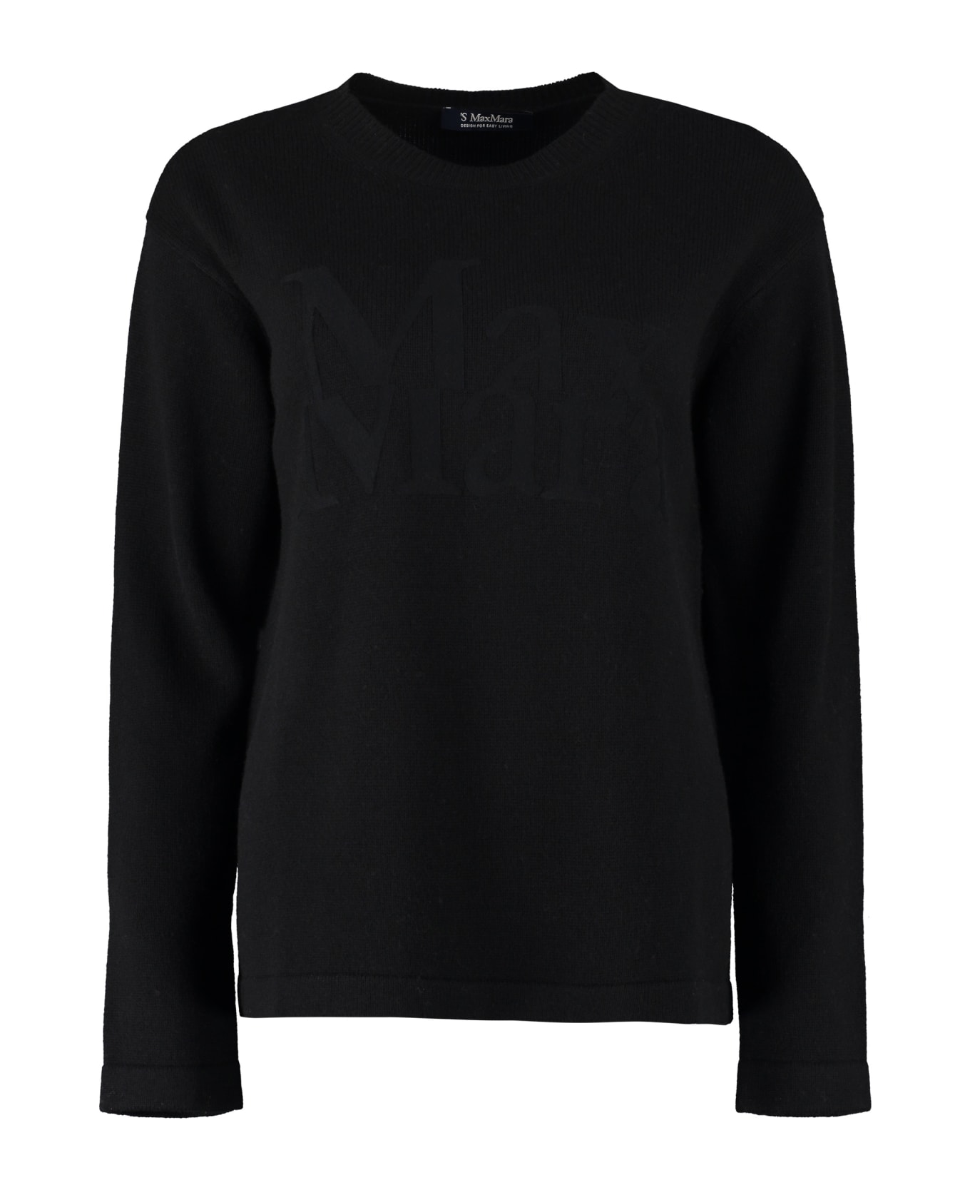 'S Max Mara Amalfi Wool And Cashmere Pullover - black フリース