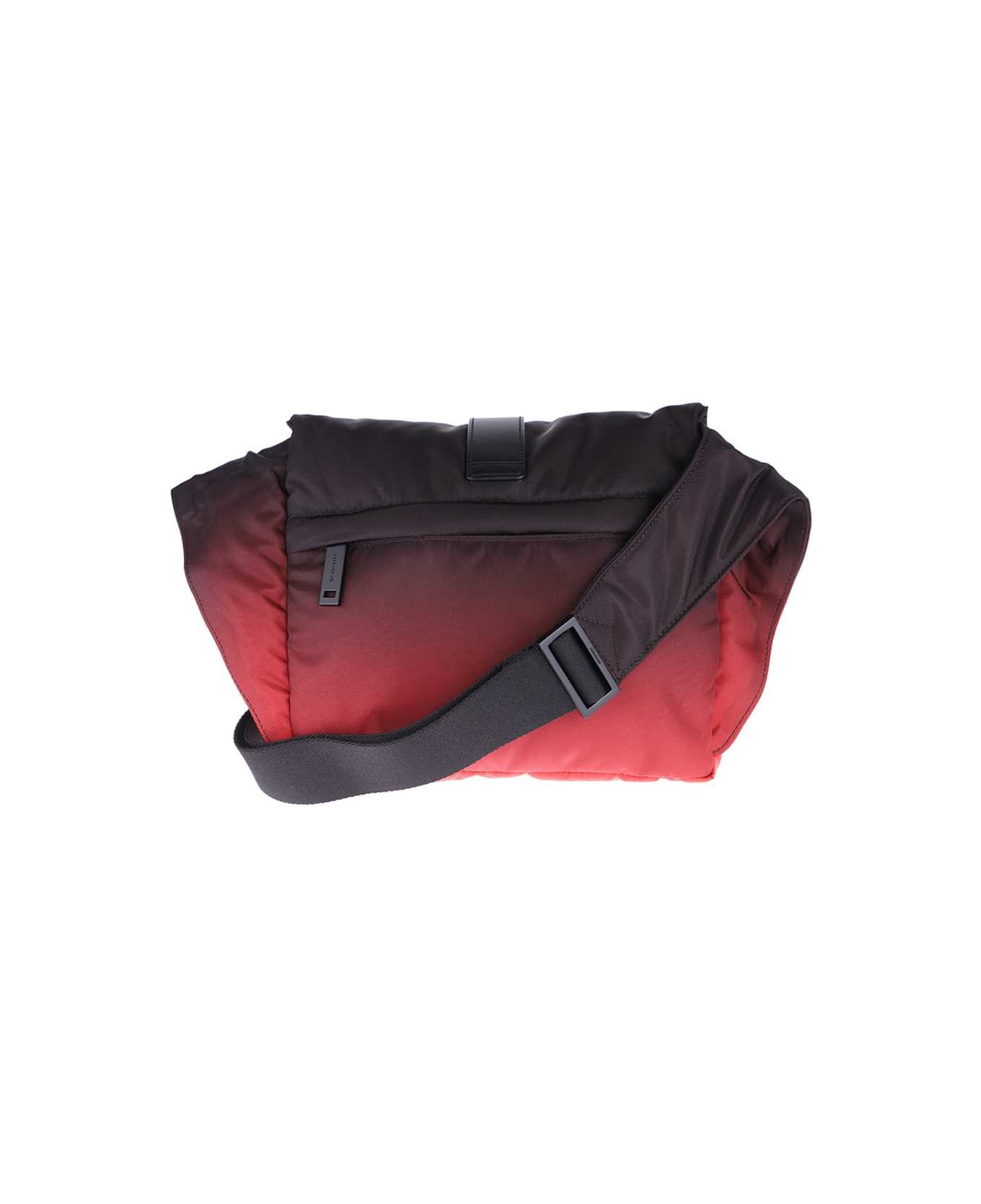 Ferragamo Nylon Messenger Bag - red