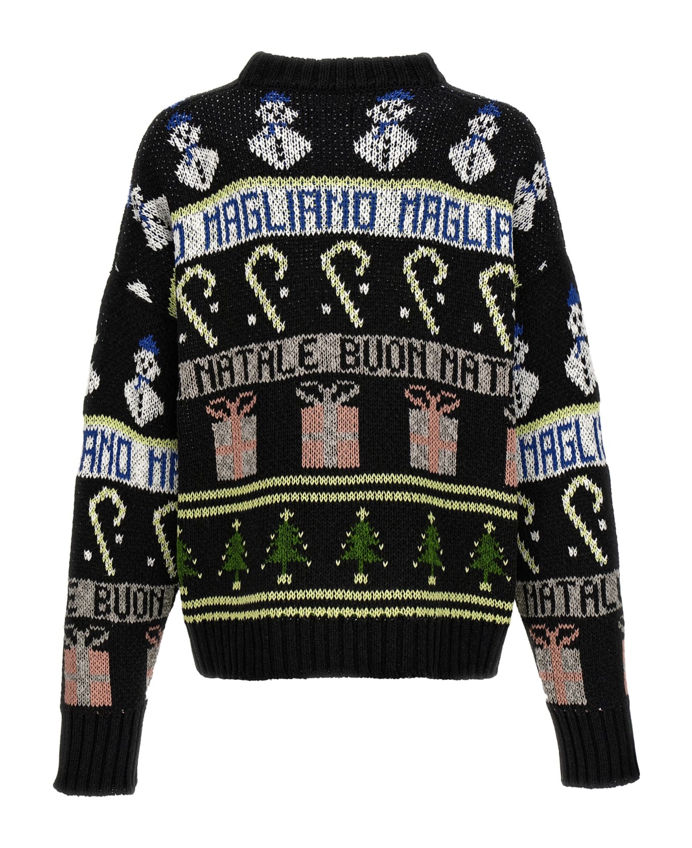 Magliano 'buone Feste' Sweater - Black   ニットウェア