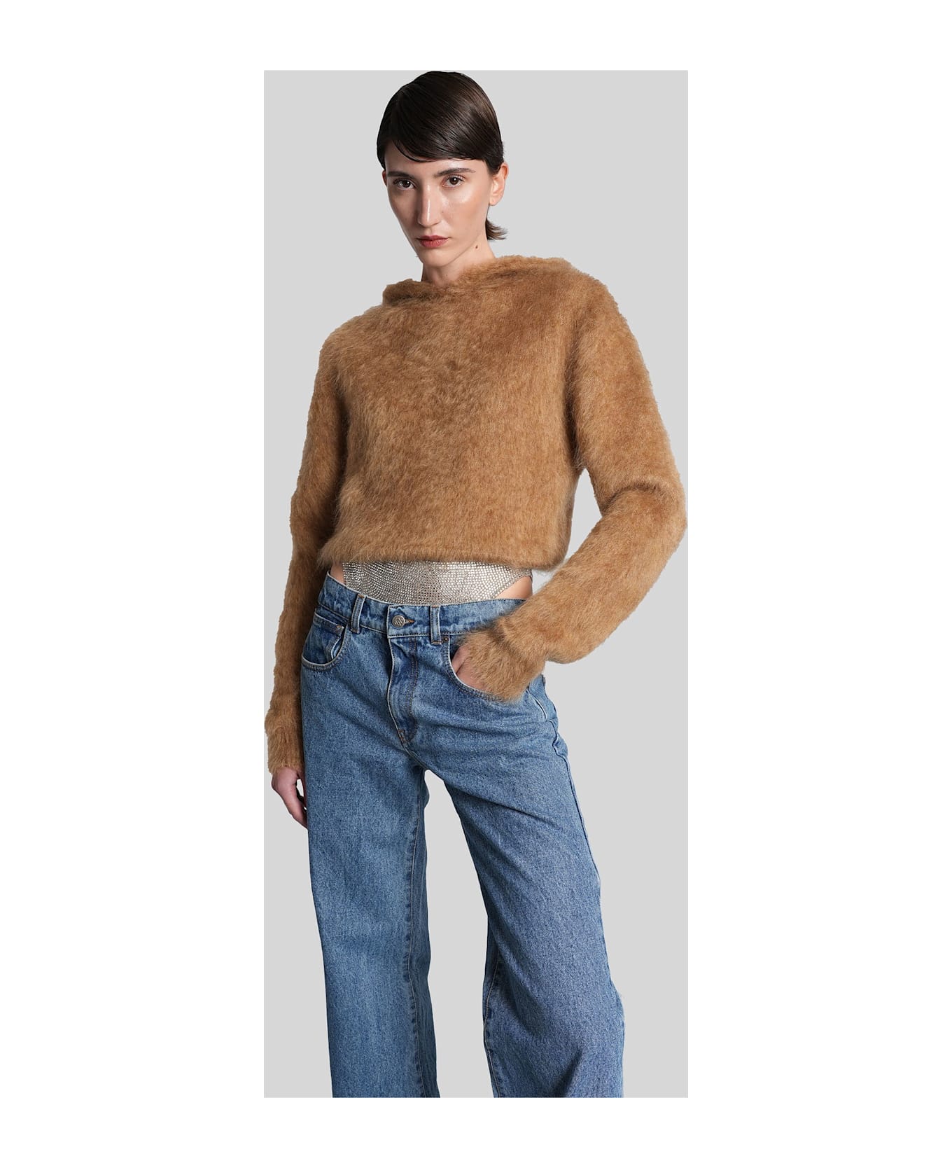 Giuseppe di Morabito Knitwear In Beige Wool - beige