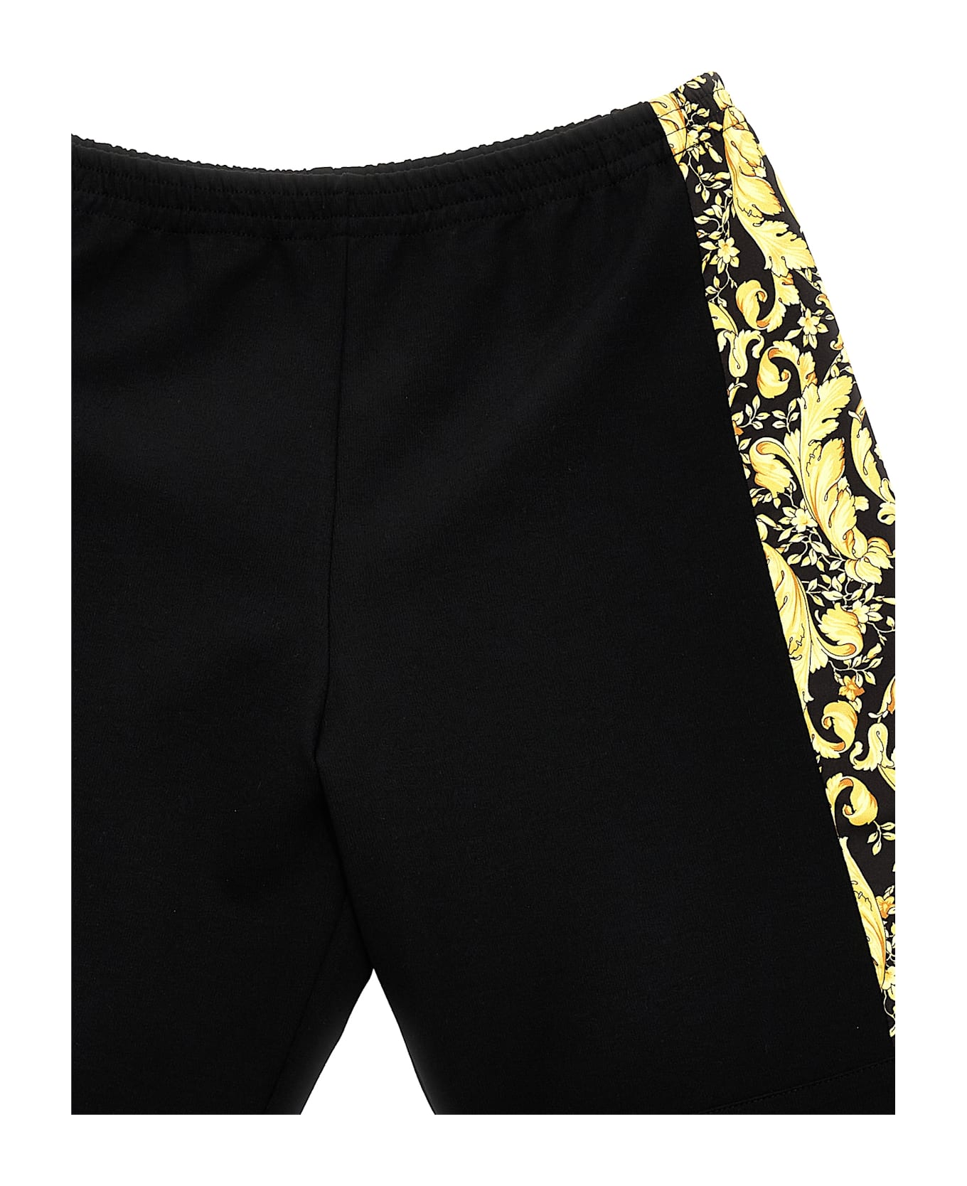 Versace 'barocco' Bermuda Shorts - Black  