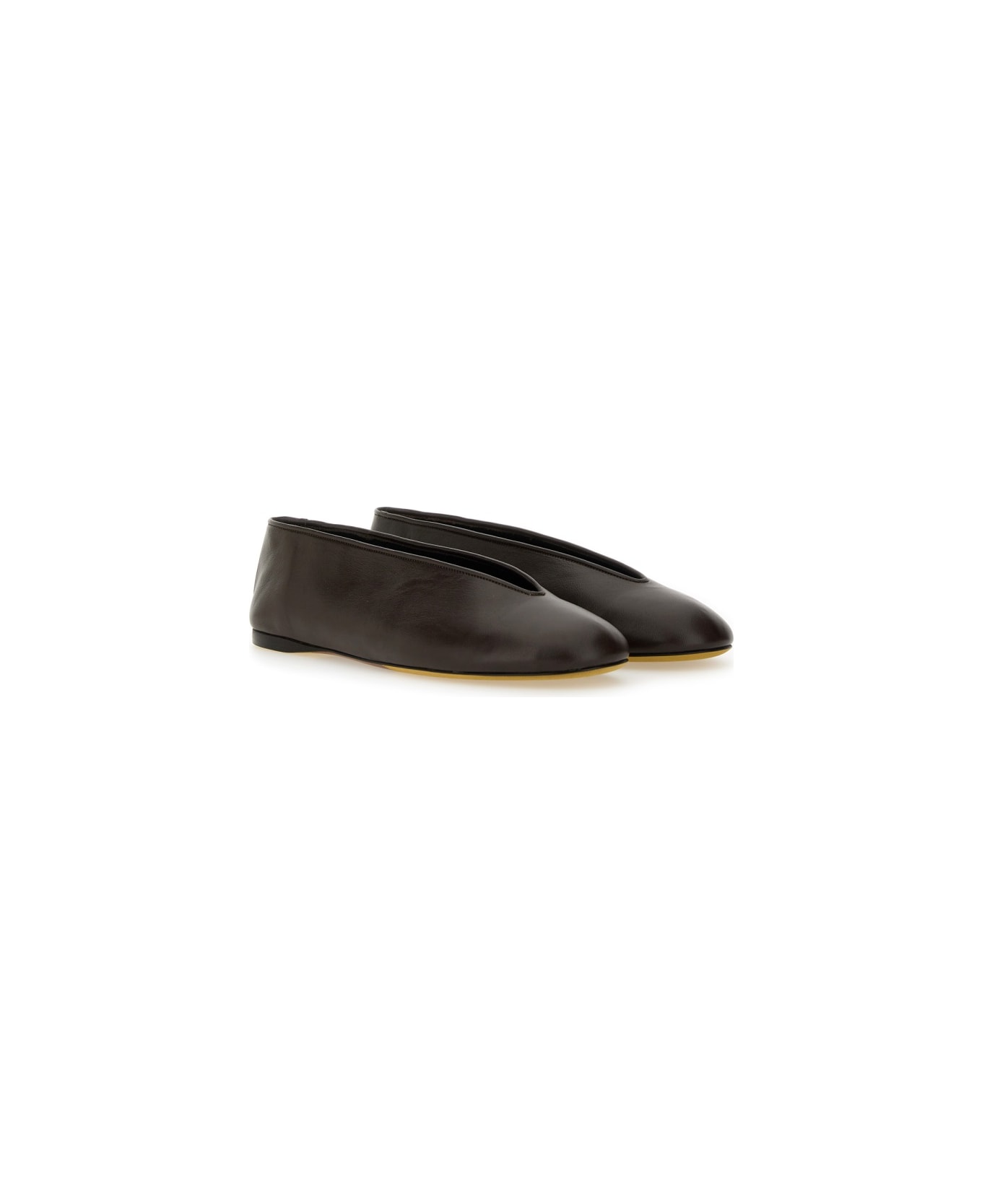 Moschino Dancer "duck" - DARK BROWN