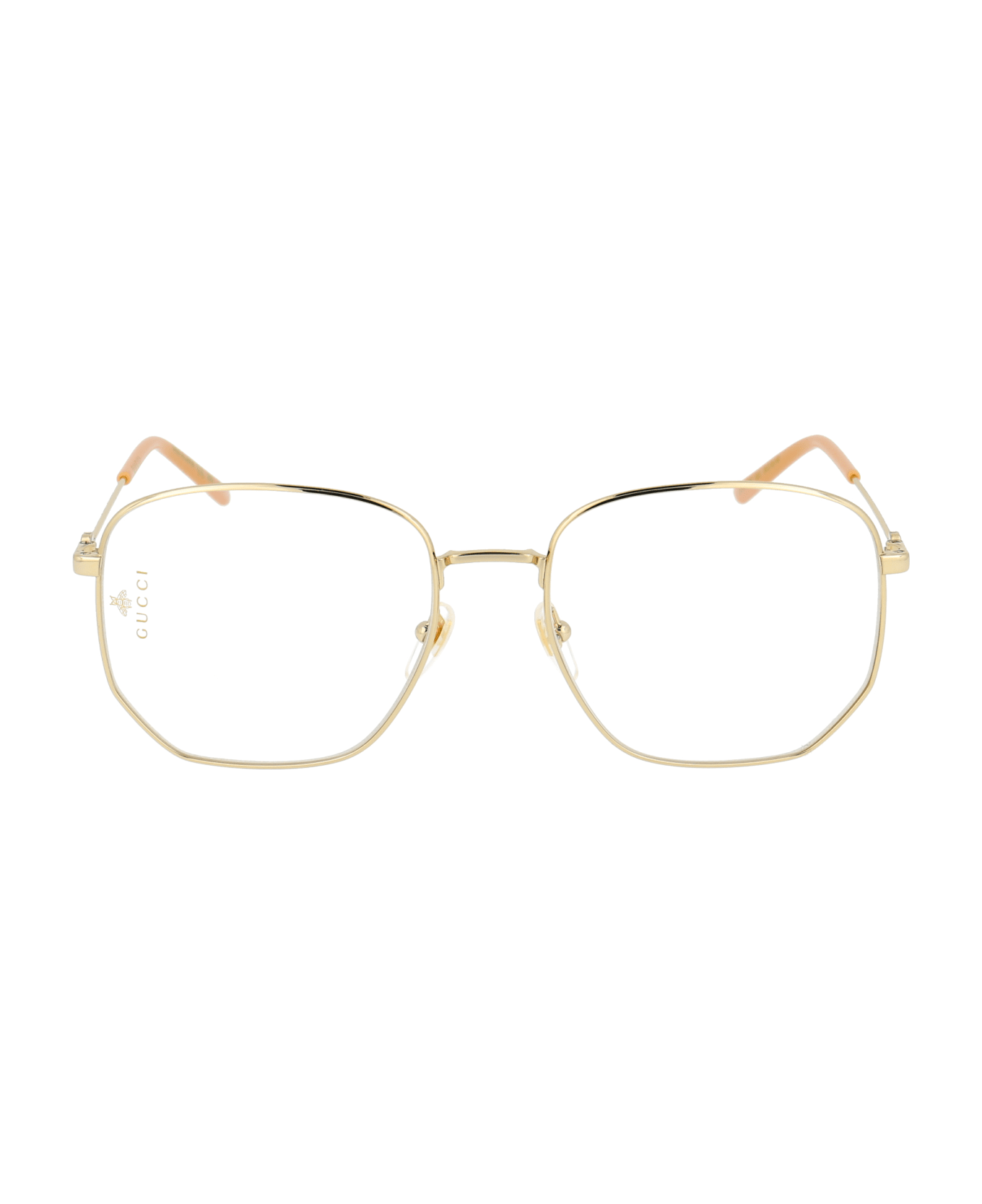 Gucci Eyewear Gg0396s Sunglasses - 001 GOLD GOLD TRANSPARENT