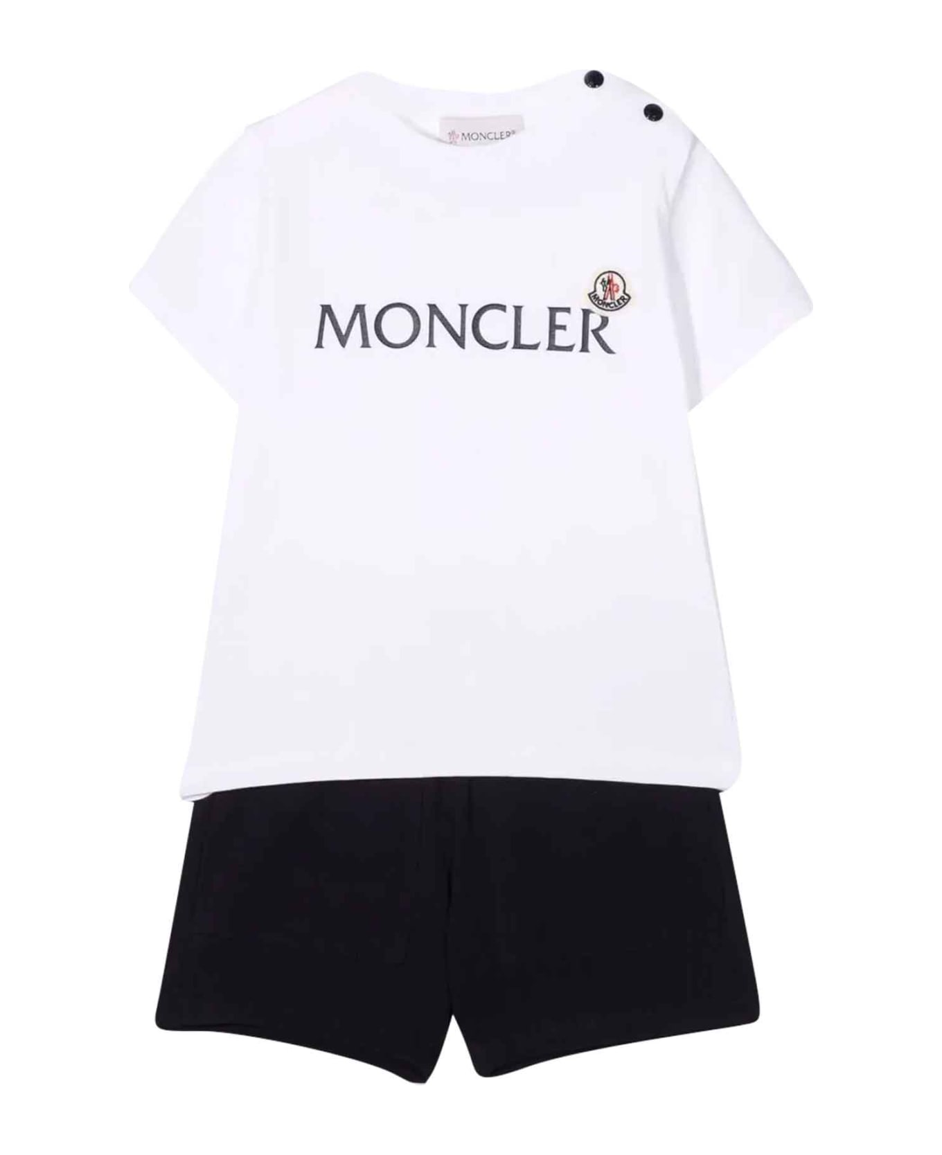 Moncler Unisex Baby Sports Suit - Bianco