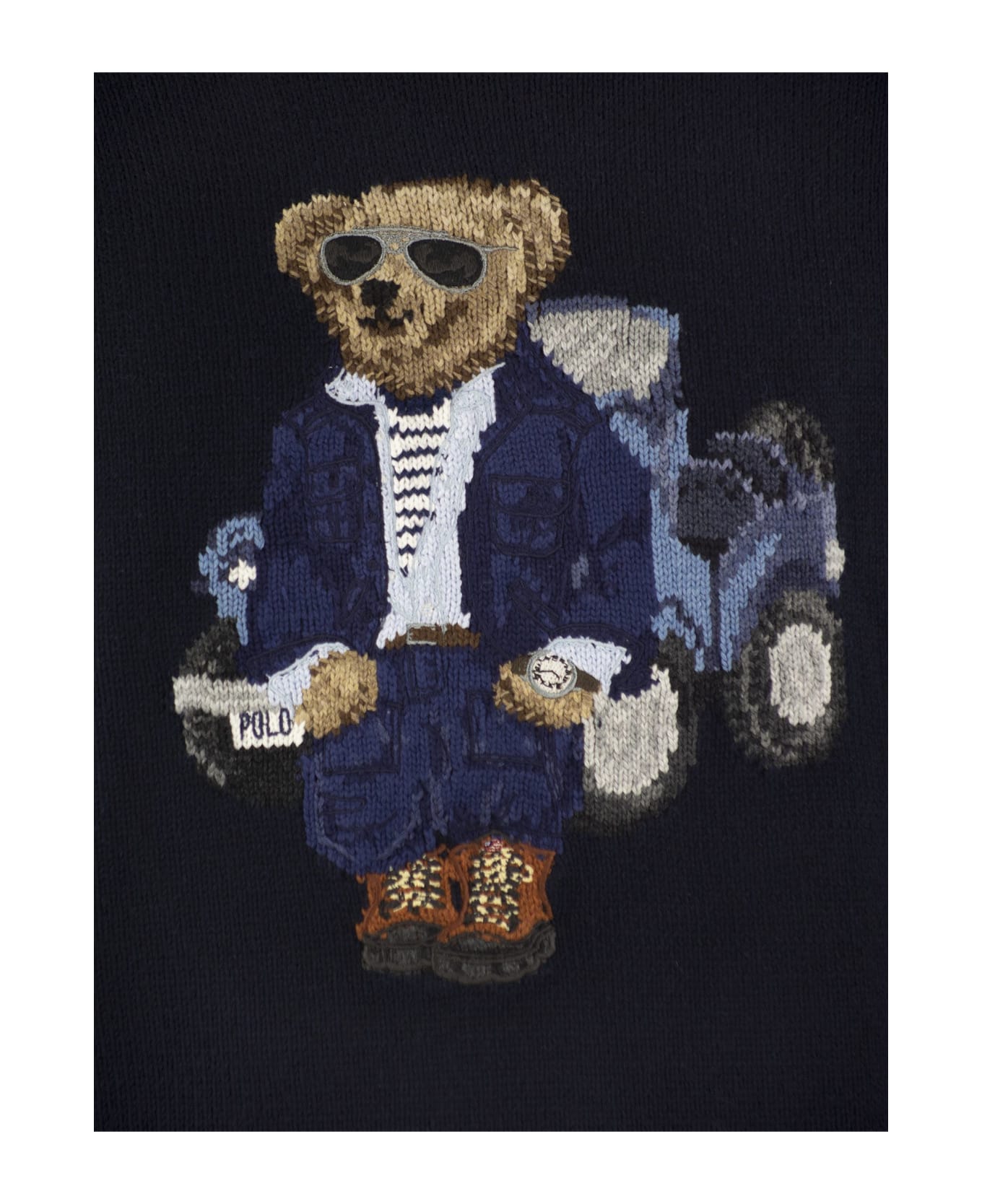 Polo Ralph Lauren Polo Bear Sweater - Navy Blue ニットウェア