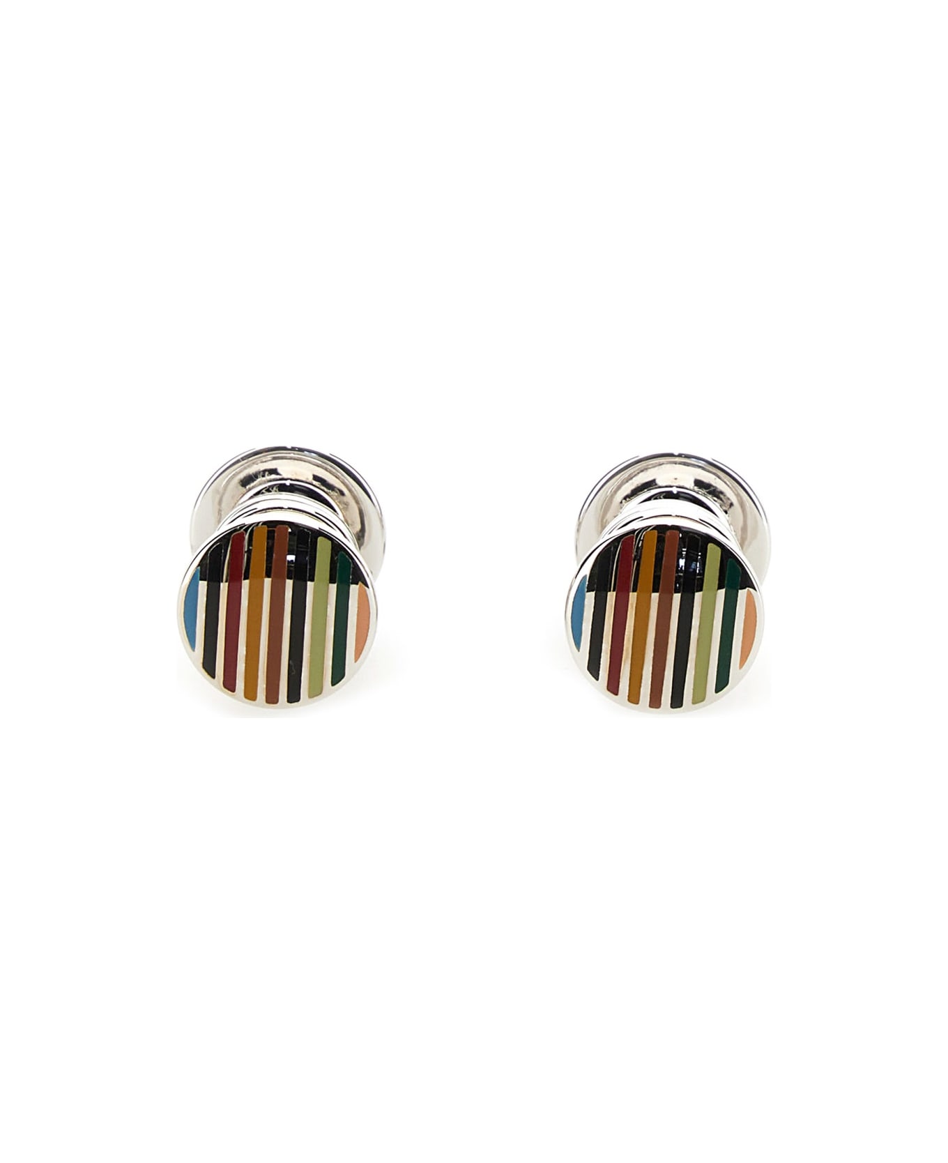 Paul Smith "signature Pop" Cufflinks - SILVER