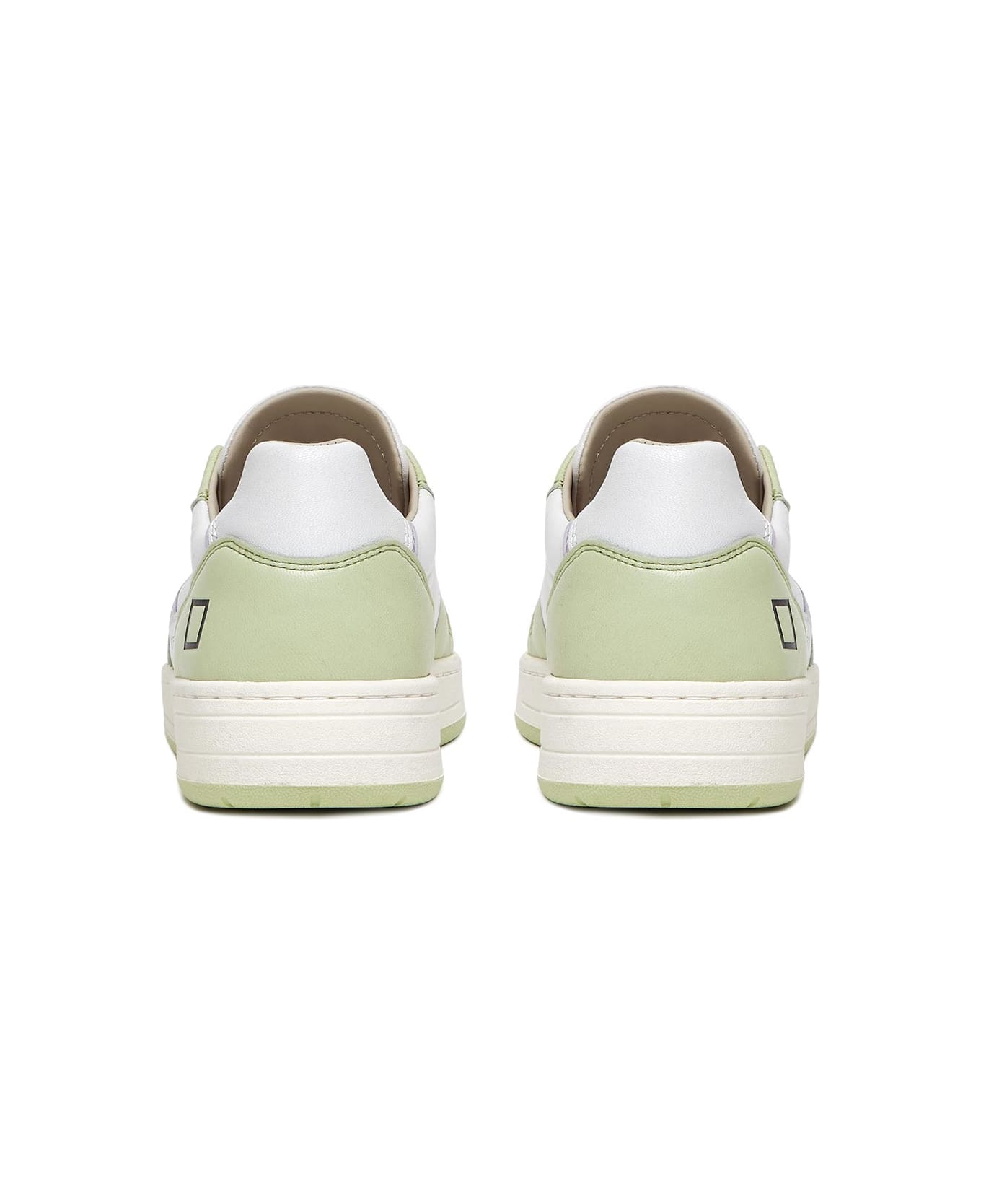 D.A.T.E. Court 2.0 Soft Mint Sneaker - WHITE MINT