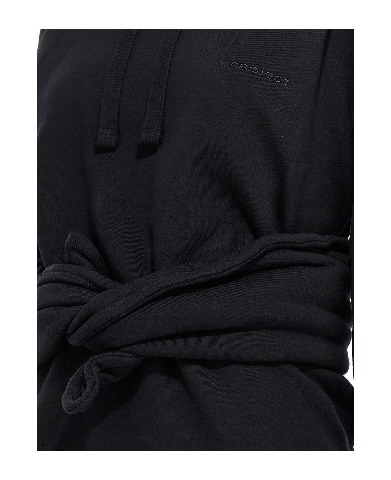 Y/Project 'wire Wrap' Hoodie - Black