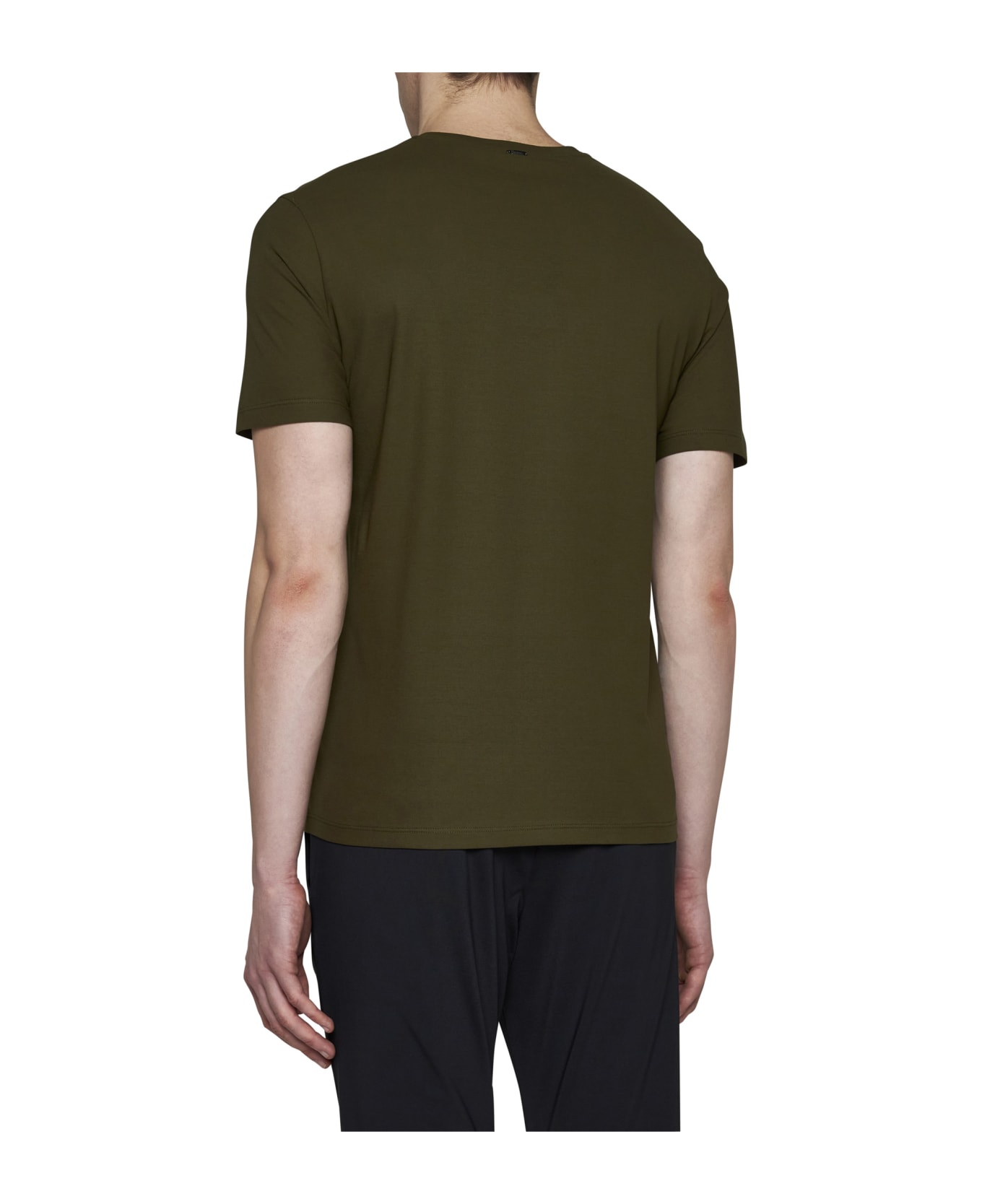 Herno T-shirt - Verde militare シャツ