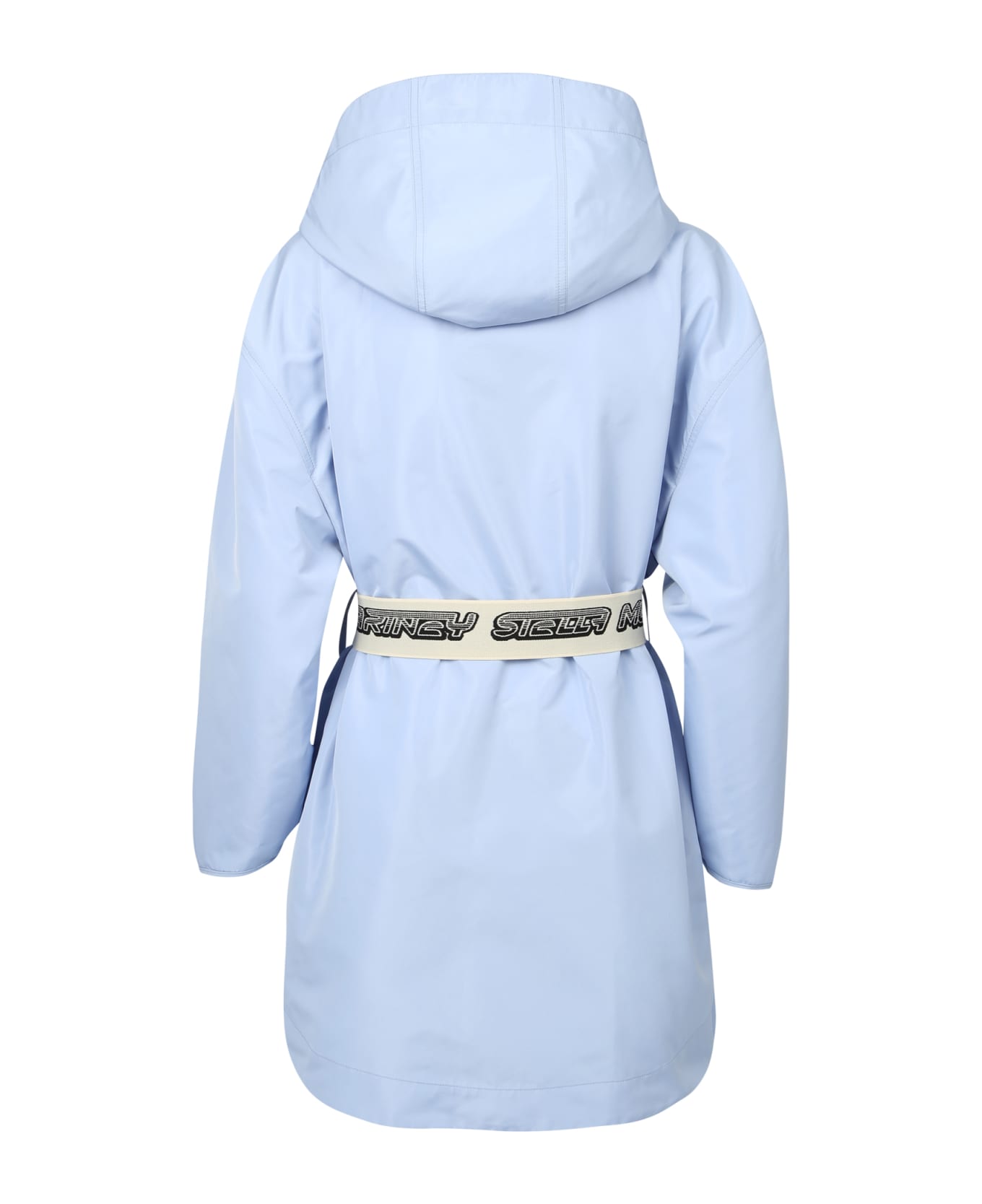 Stella McCartney Belted Hooded Jacket - Blue