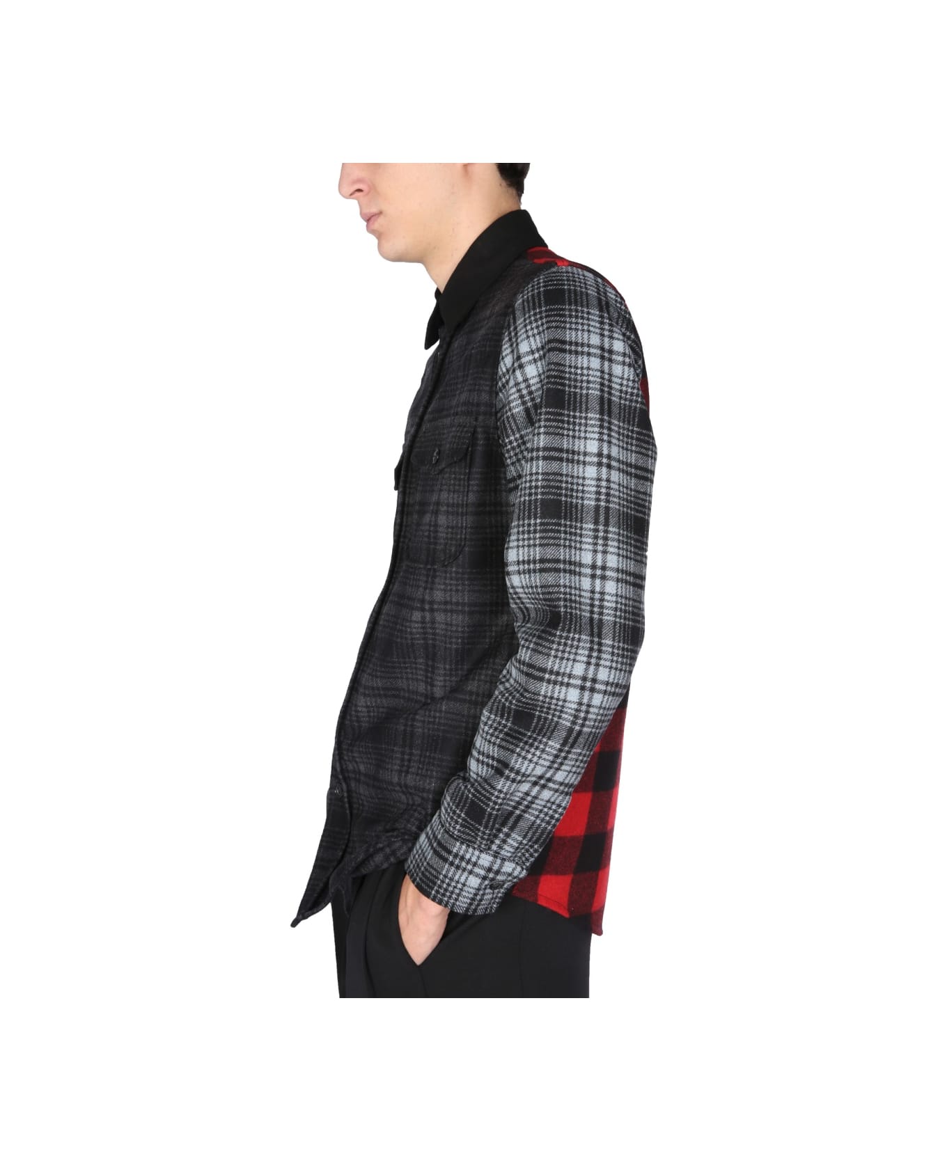 Woolrich "alaskan Melton" Shirt Jacket - MULTICOLOUR シャツ