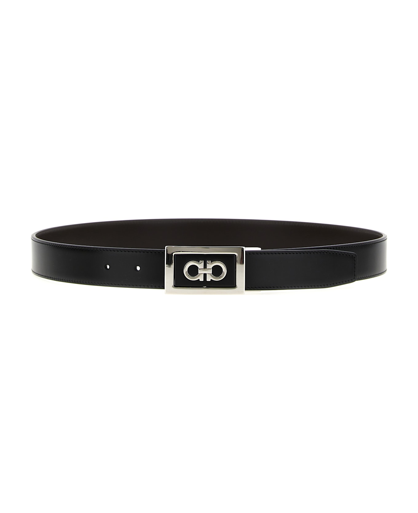 Ferragamo 'gancini' Reversible Belt - Multicolor
