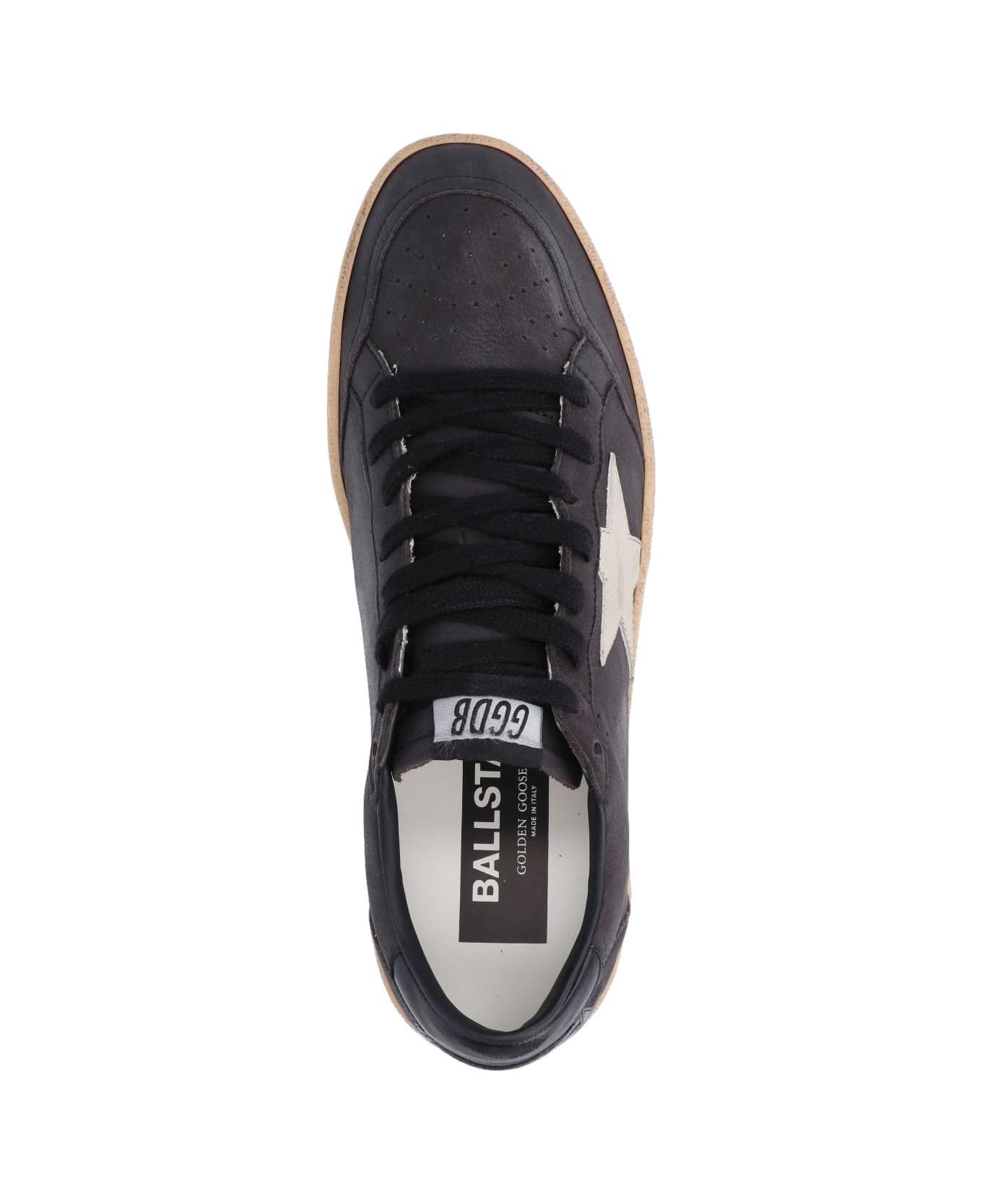 Golden Goose 'ball Star' Sneakers - GRIGIO SCURO