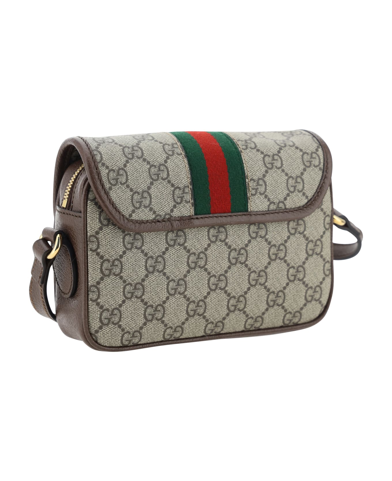 Gucci Ophidia Mini Shoulder Bag - Acero