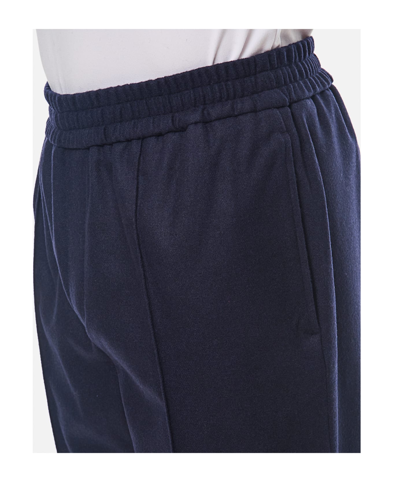 A.P.C. Pieter Wool Trousers - Pia Heather Marine