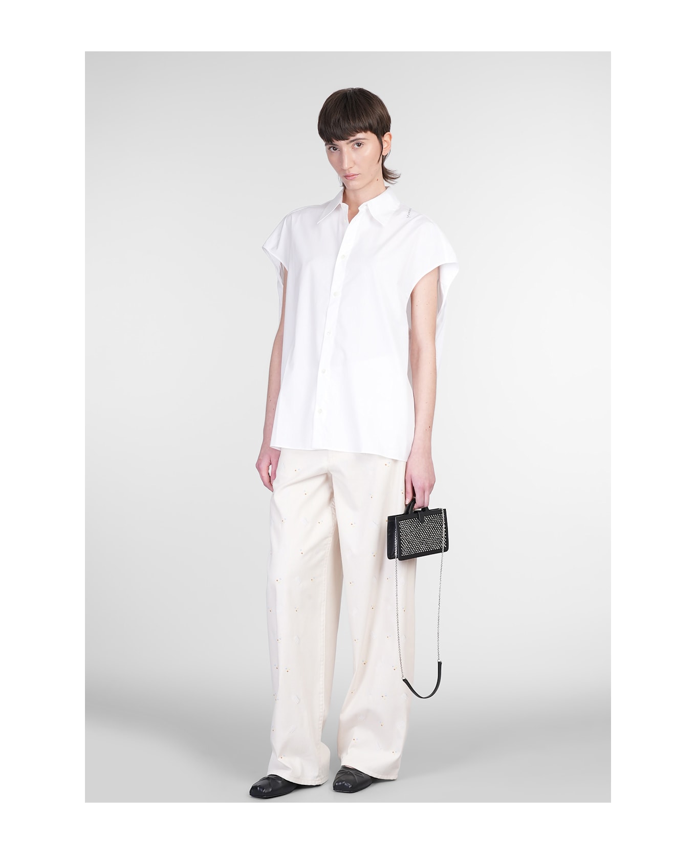 Marni Pants In Beige Cotton - beige