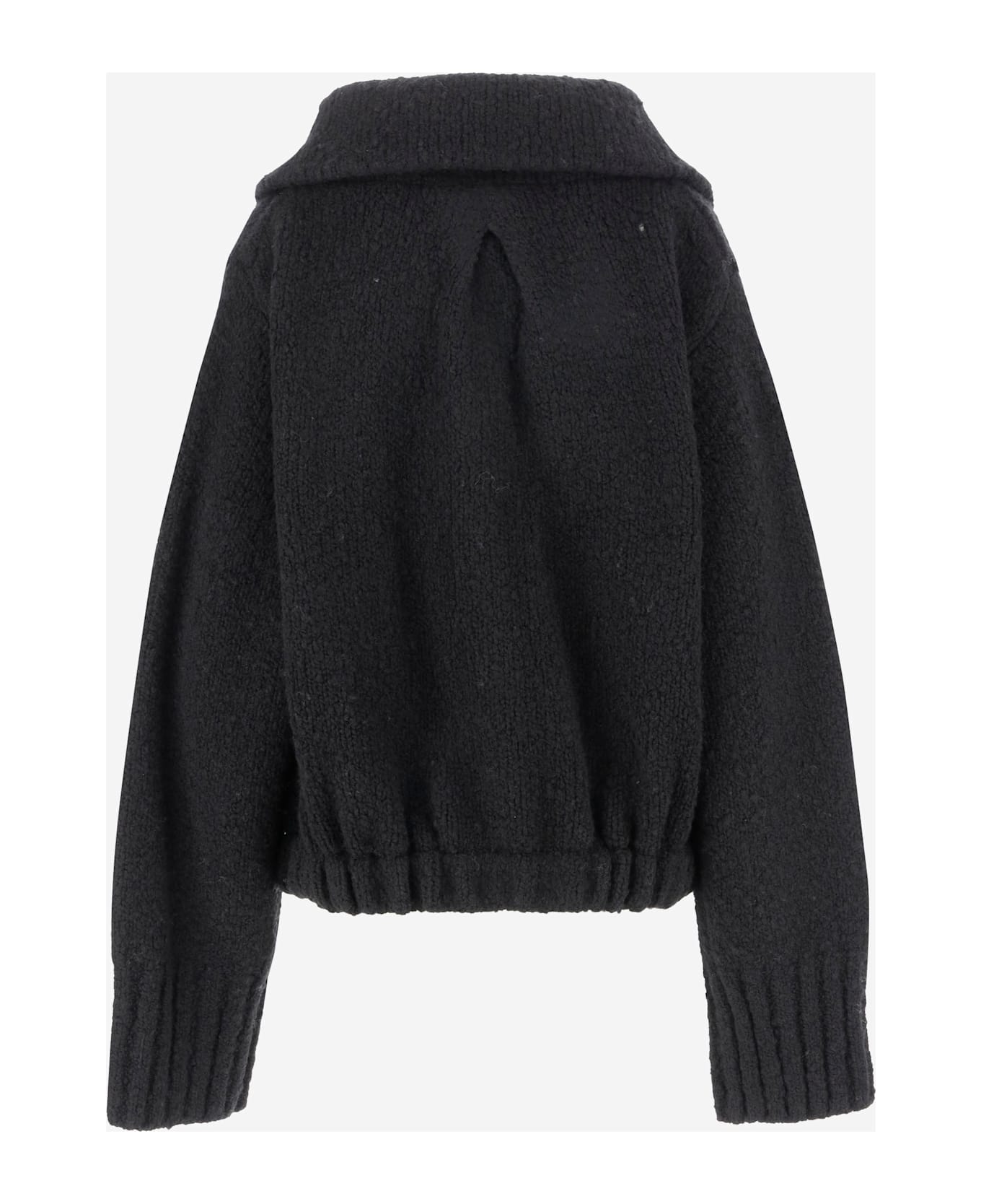 Dries Van Noten Wool Cardigan - Black