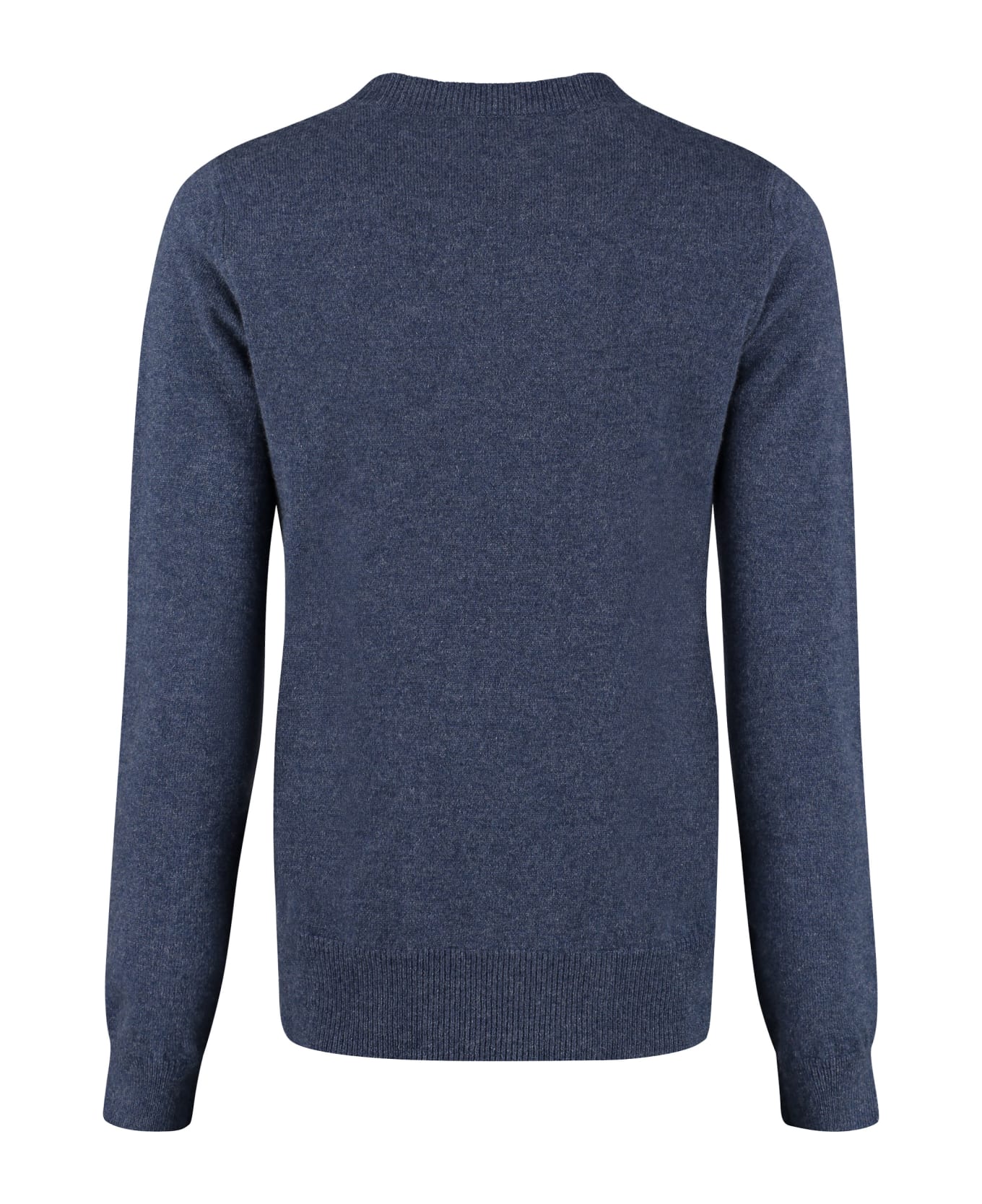 Max Mara Bimba Crew-neck Cashmere Sweater - Blu