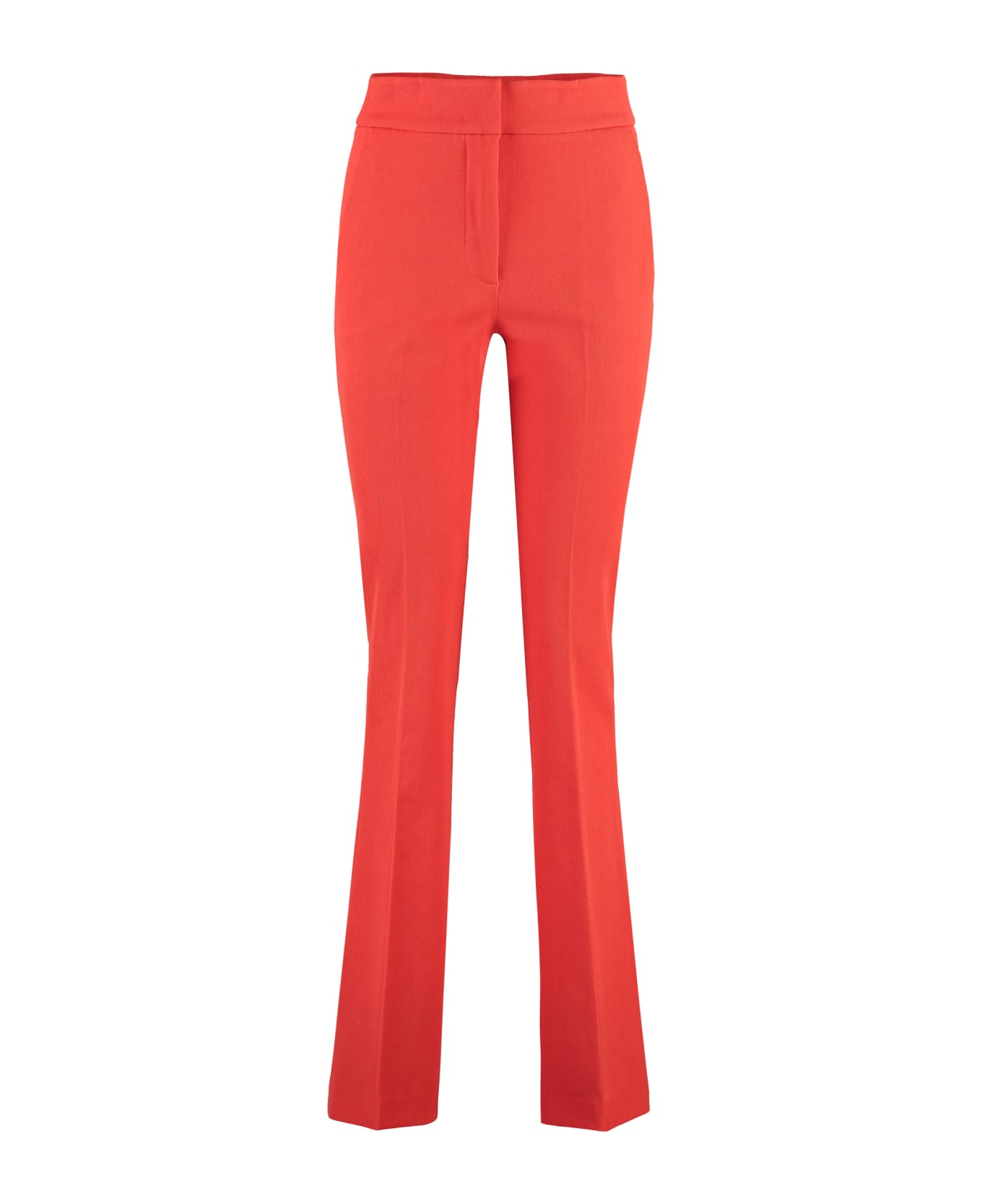 Genny Flared Trousers - Coral